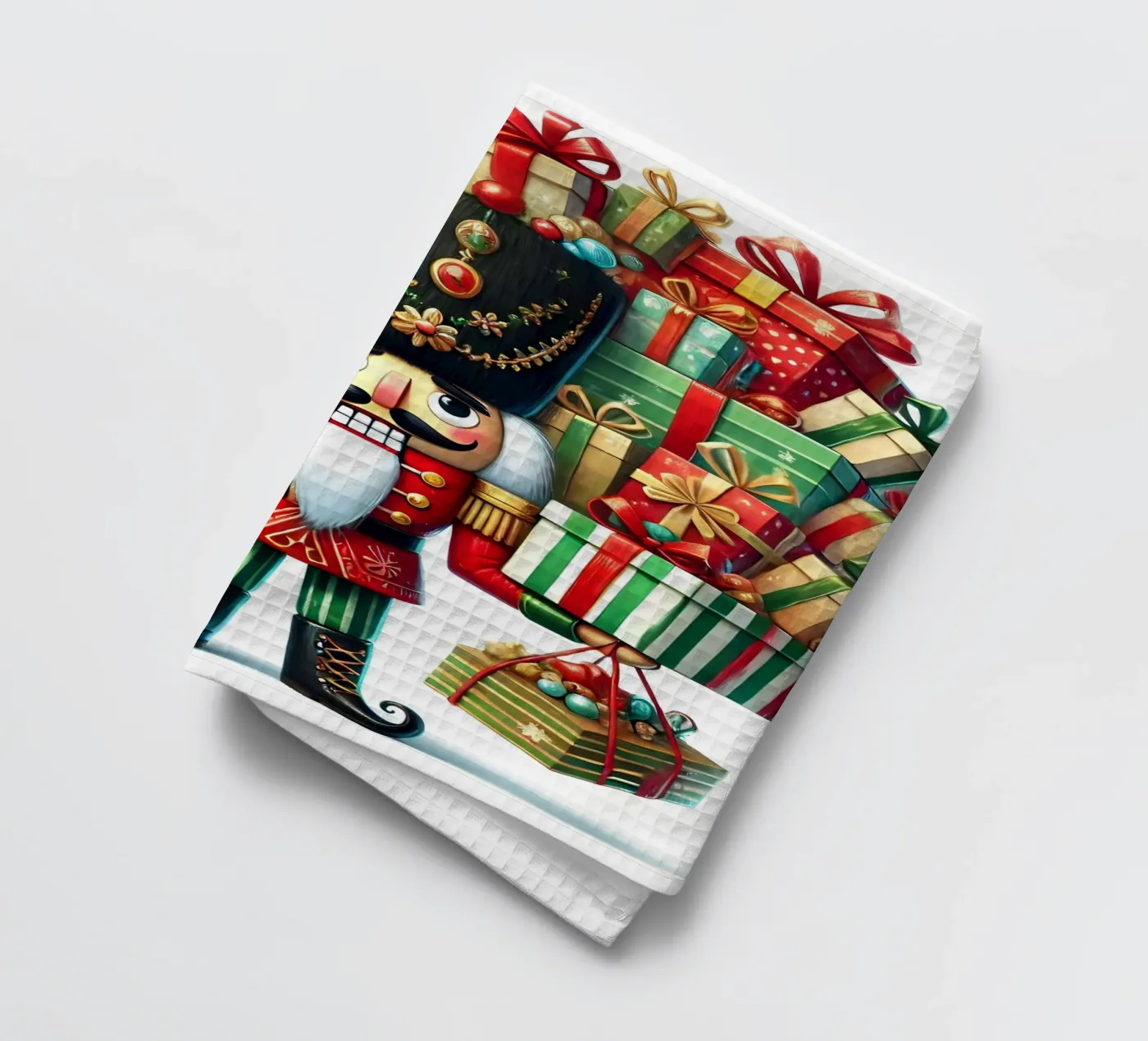 NUTCRACKER SOLDIER torchon de ARTOMATIC