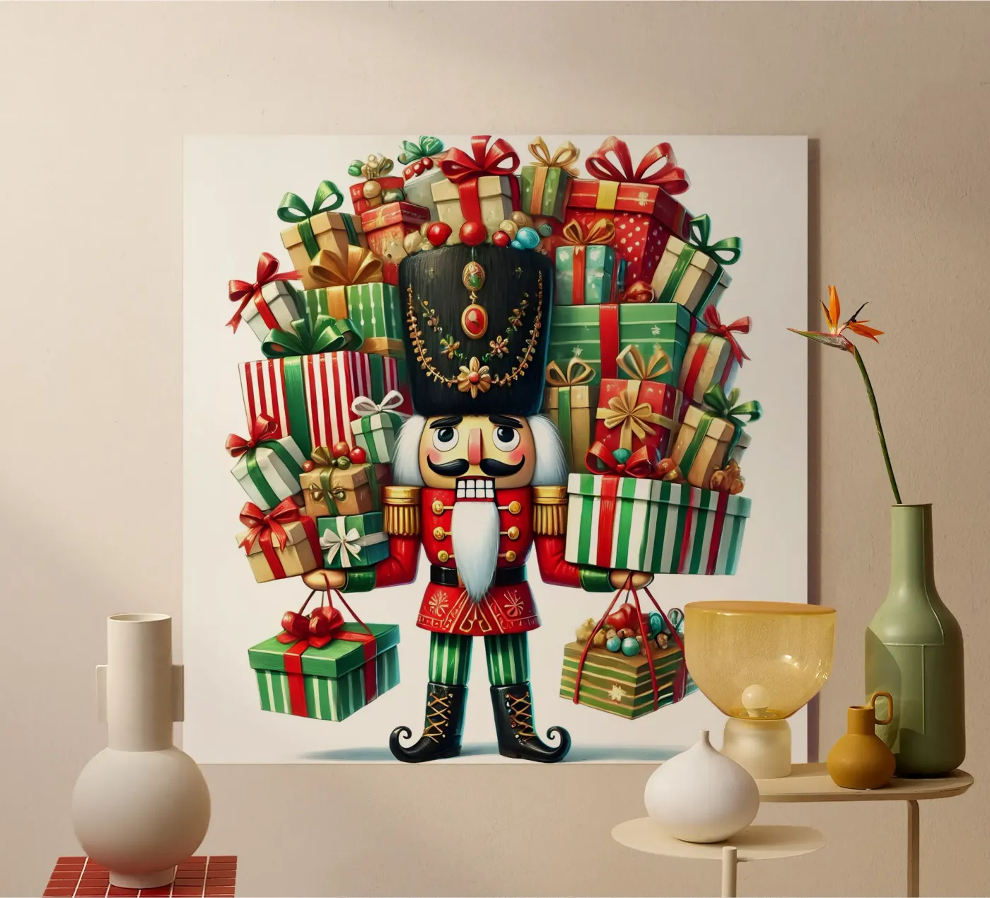 NUSSKNACKER-SOLDAT Acryl-Glas von ARTOMATIC