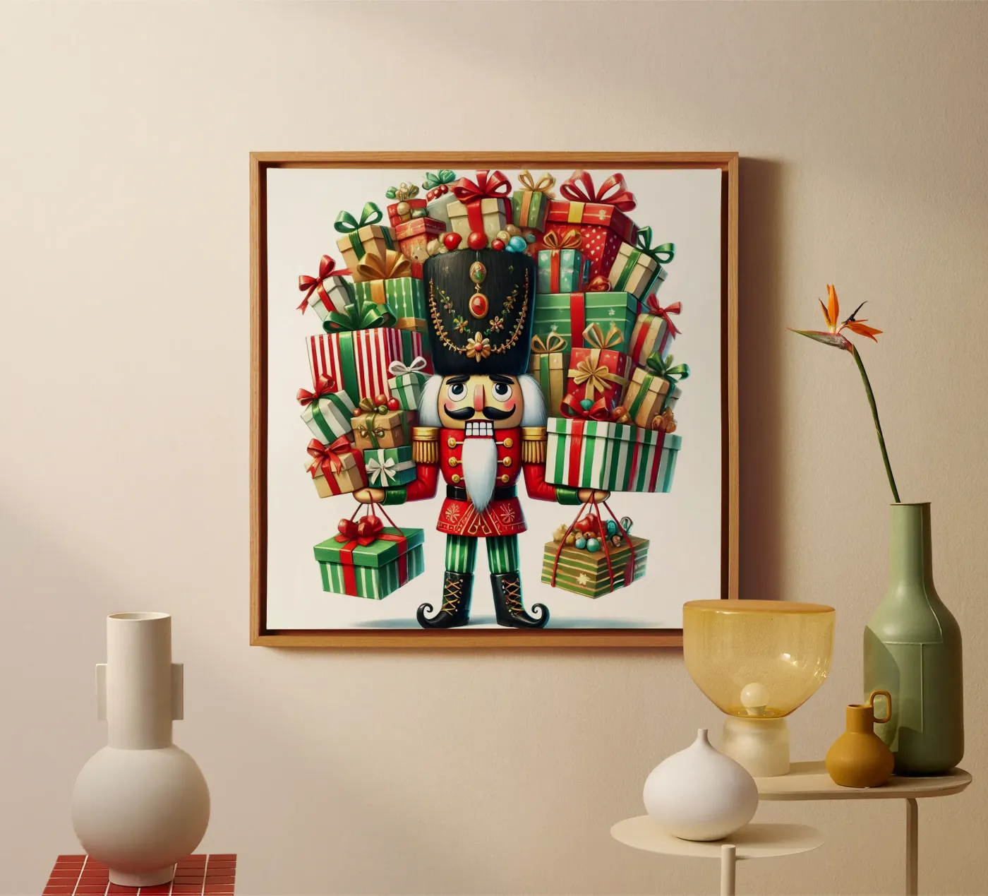 NUTCRACKER SOLDIER canvas van ARTOMATIC