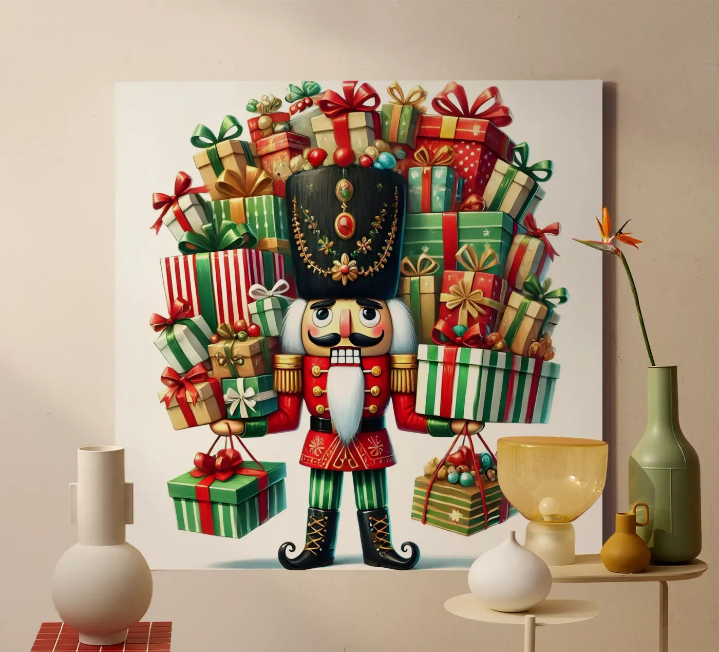 NUTCRACKER SOLDIER canvas van ARTOMATIC