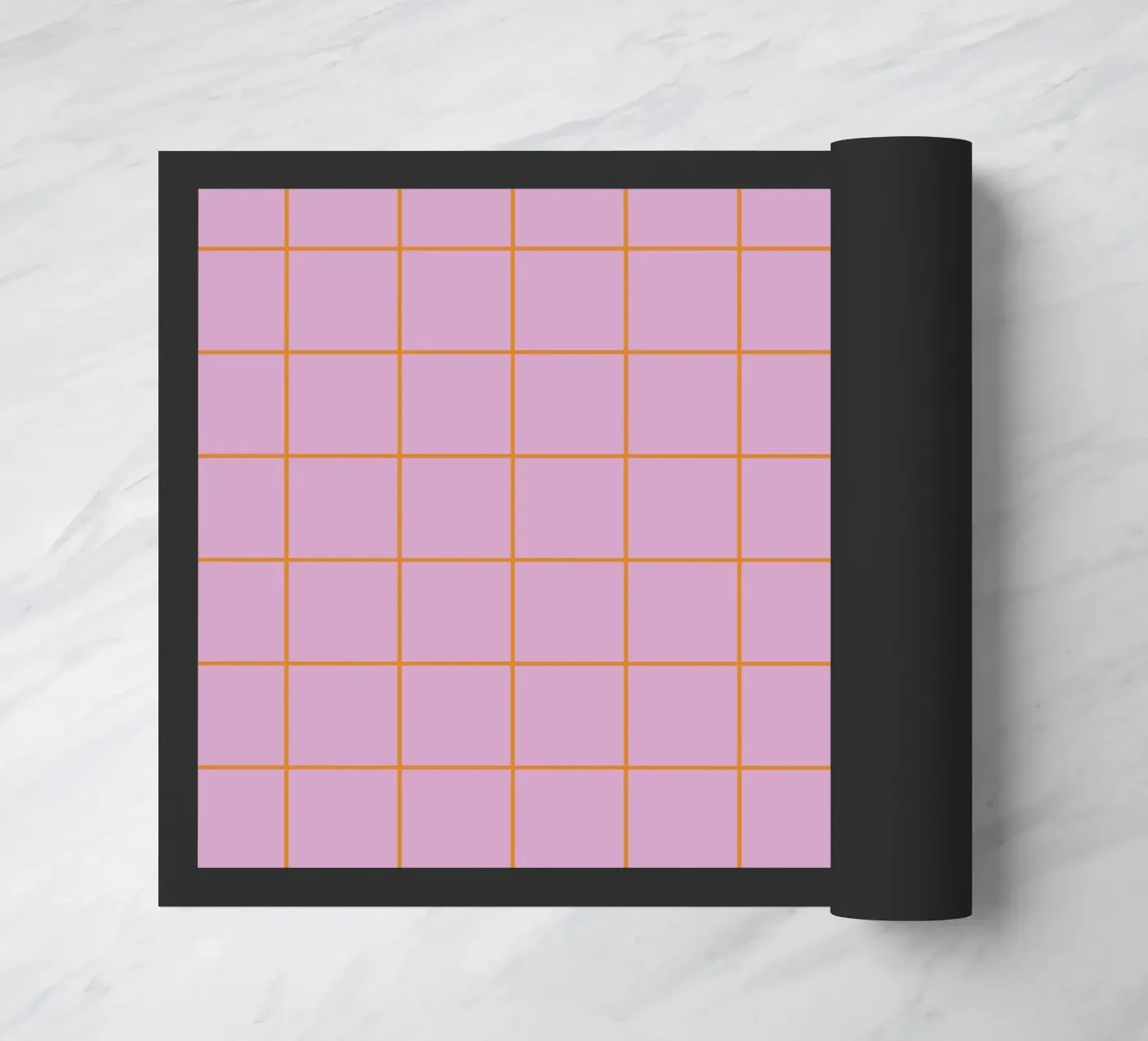 Grid Rose Orange zerbino da Studio ROSAGRAU