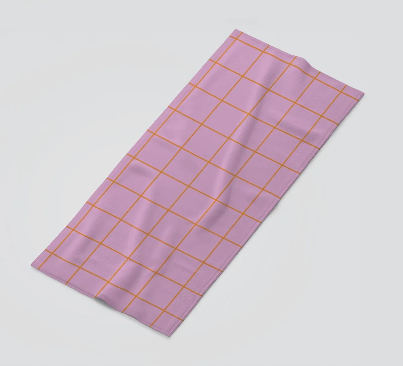 Grid Rose Orange telo mare da Studio ROSAGRAU