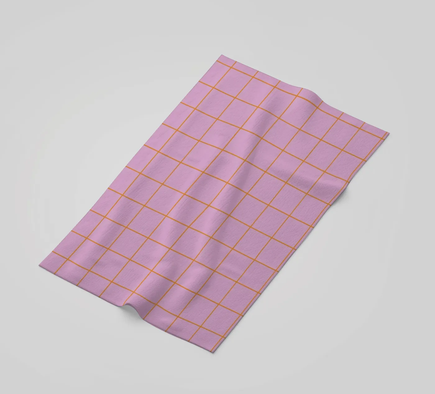 Grid Rose Orange telo mare da Studio ROSAGRAU