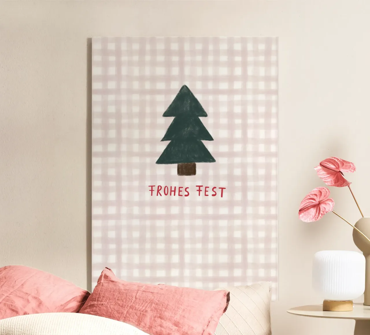 Frohes Fest plexiglass da Studio ROSAGRAU