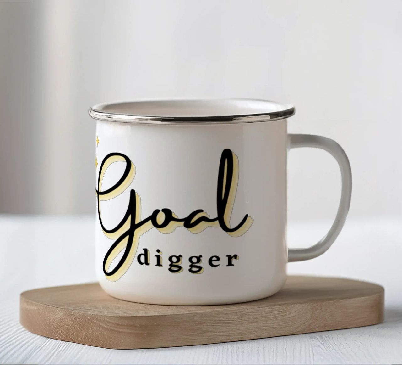 Life Goals tazza in smalto da Dreamer10