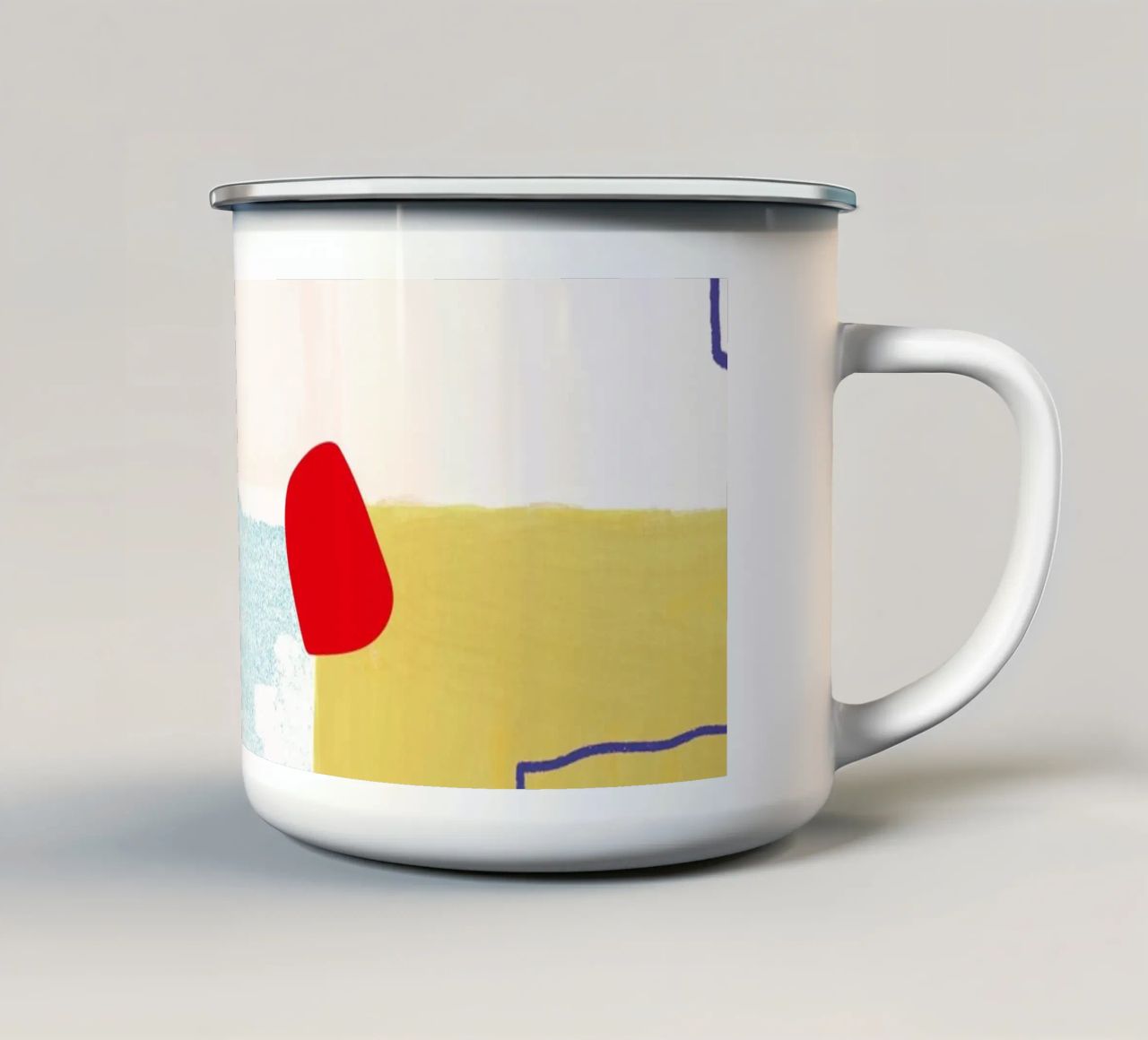 Colour 02 tazza in smalto da Studio ROSAGRAU