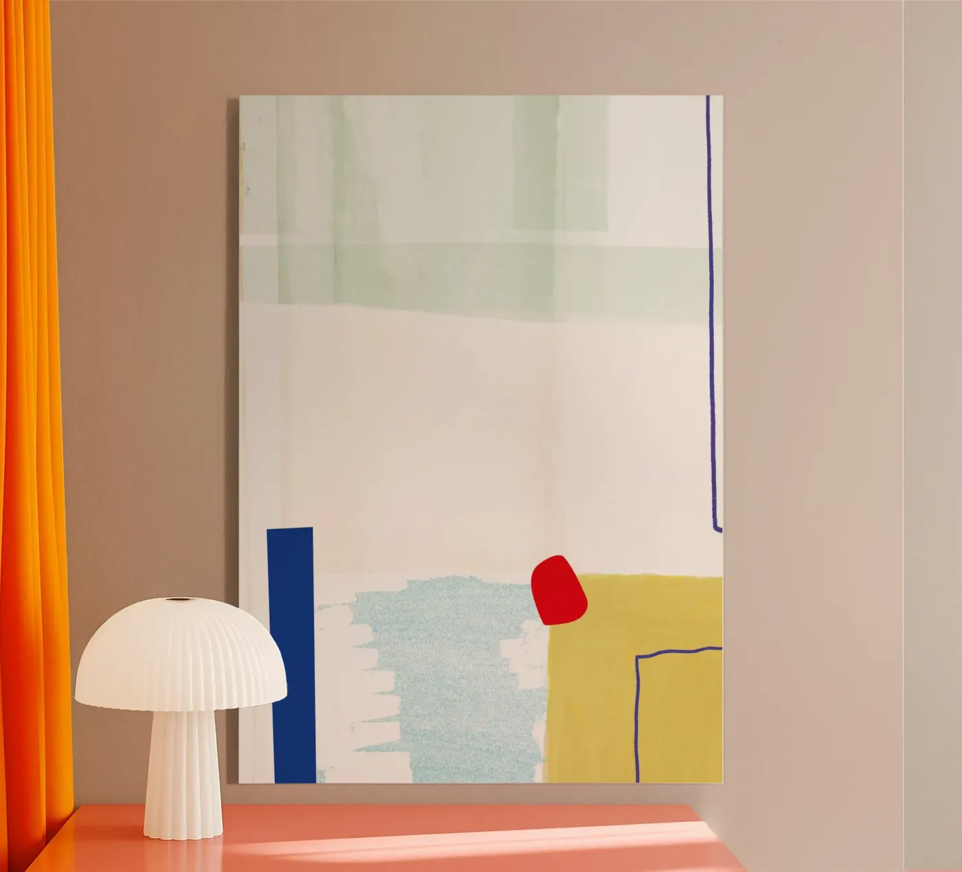 Colour 02 Acryl-Glas von Studio ROSAGRAU