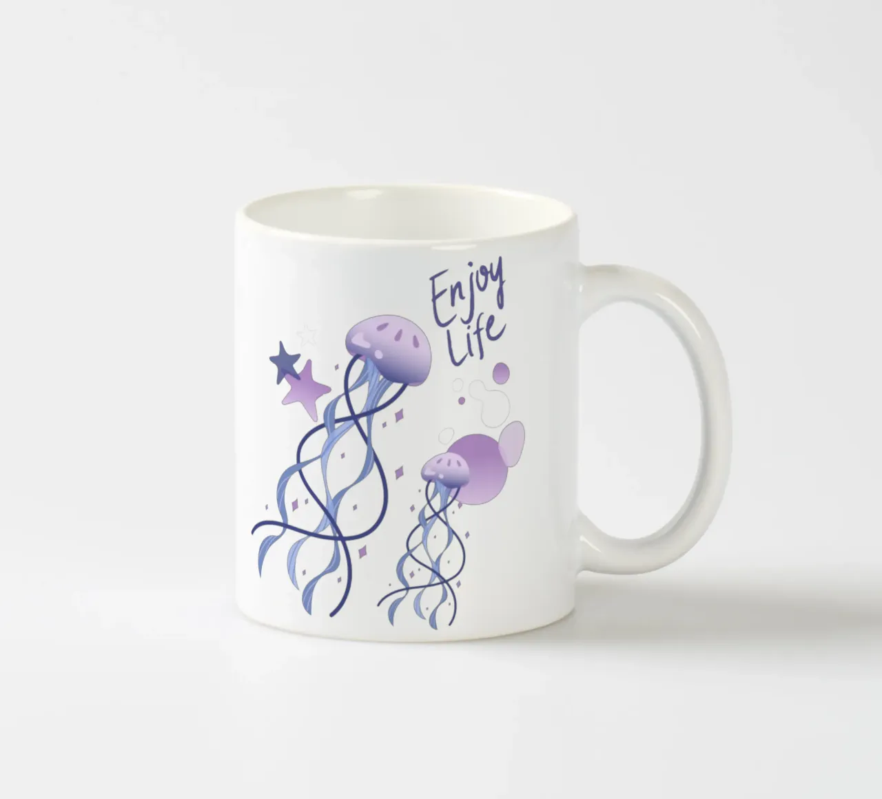 Enjoy Life Everyday tazza in ceramica da Dreamer10