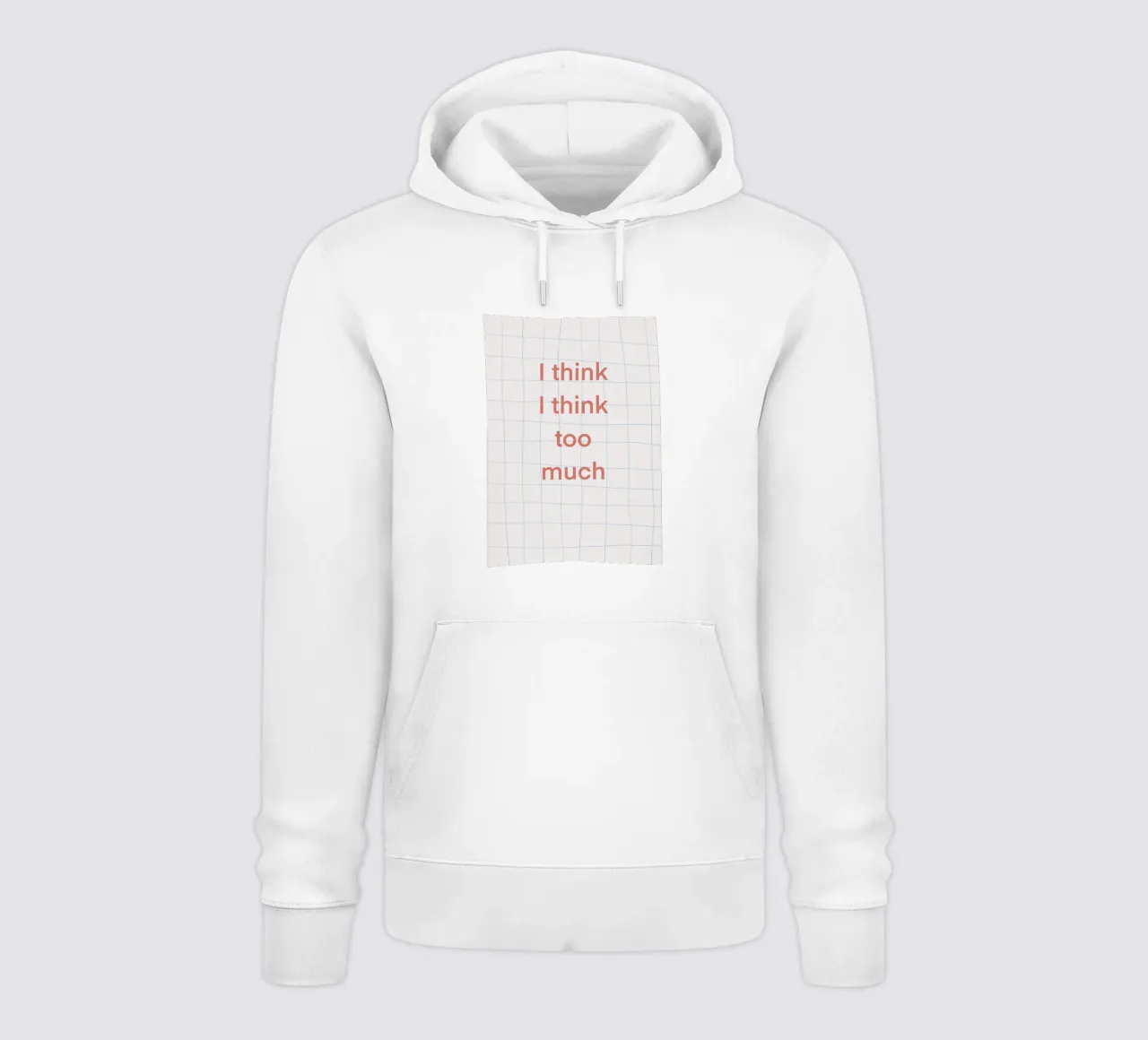 I think I think felpa con cappuccio da Studio ROSAGRAU