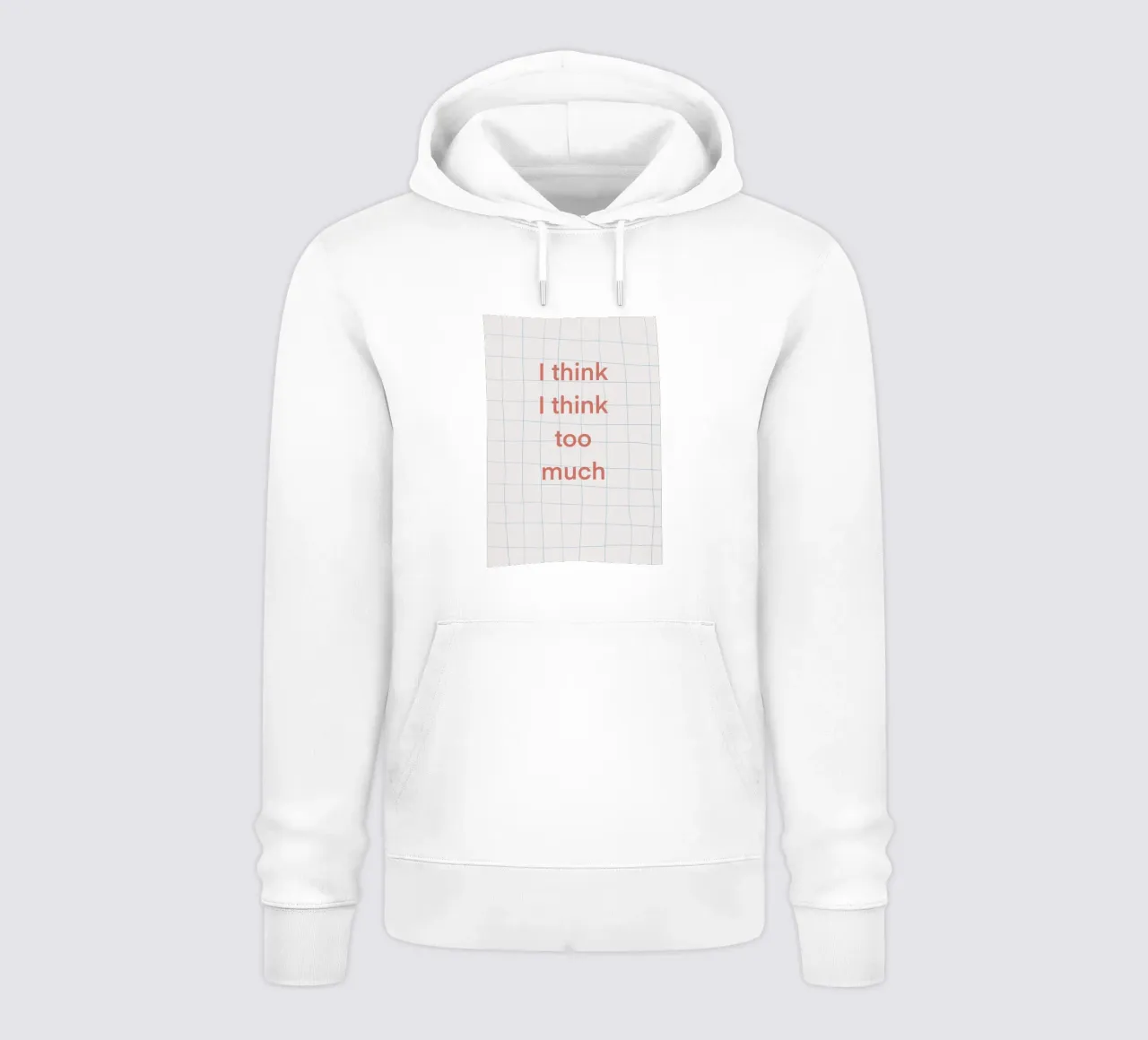 I think I think sudadera con capucha de Studio ROSAGRAU