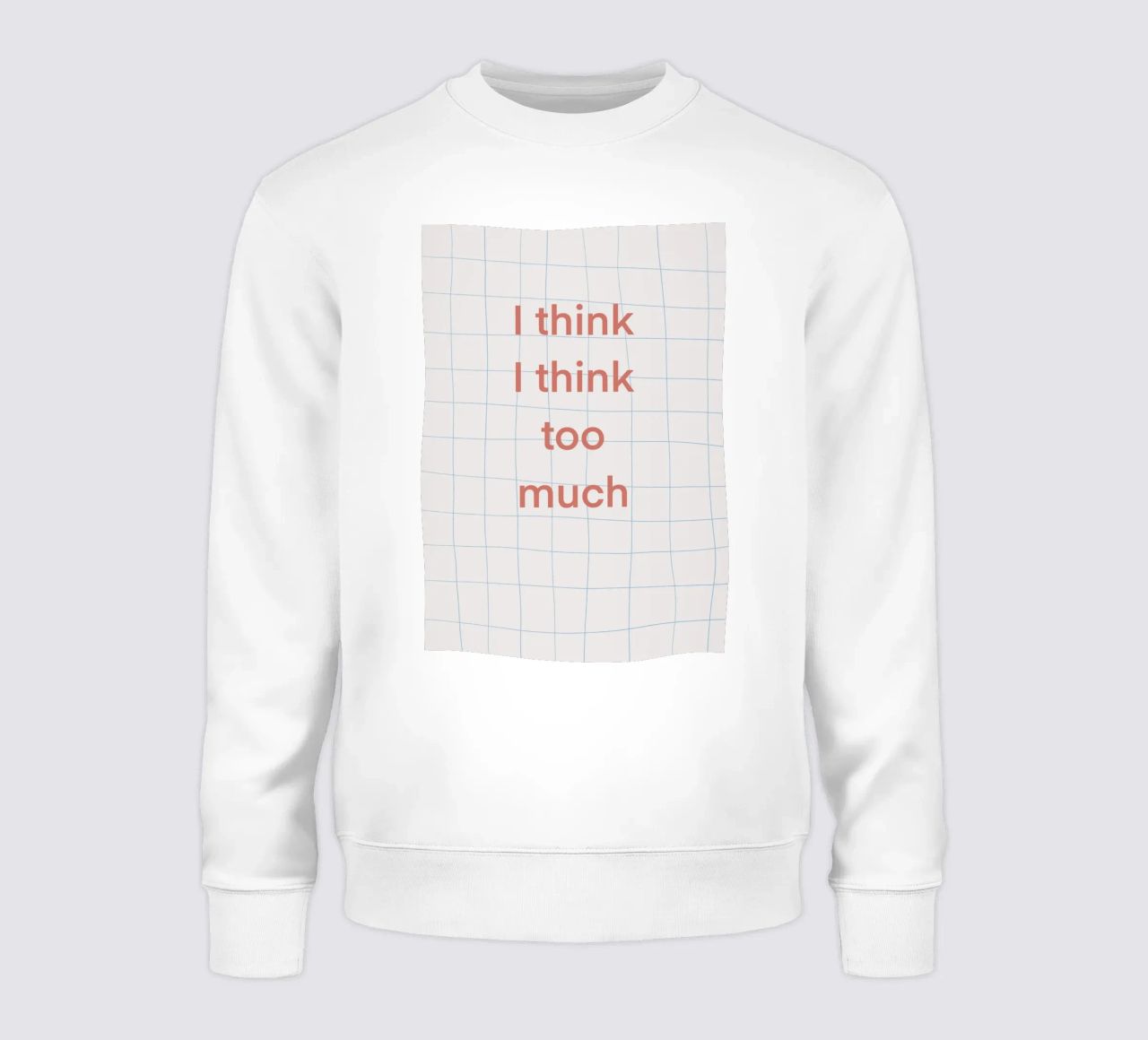 I think I think felpa da Studio ROSAGRAU