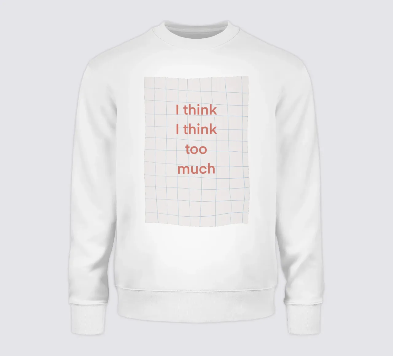 I think I think felpa da Studio ROSAGRAU