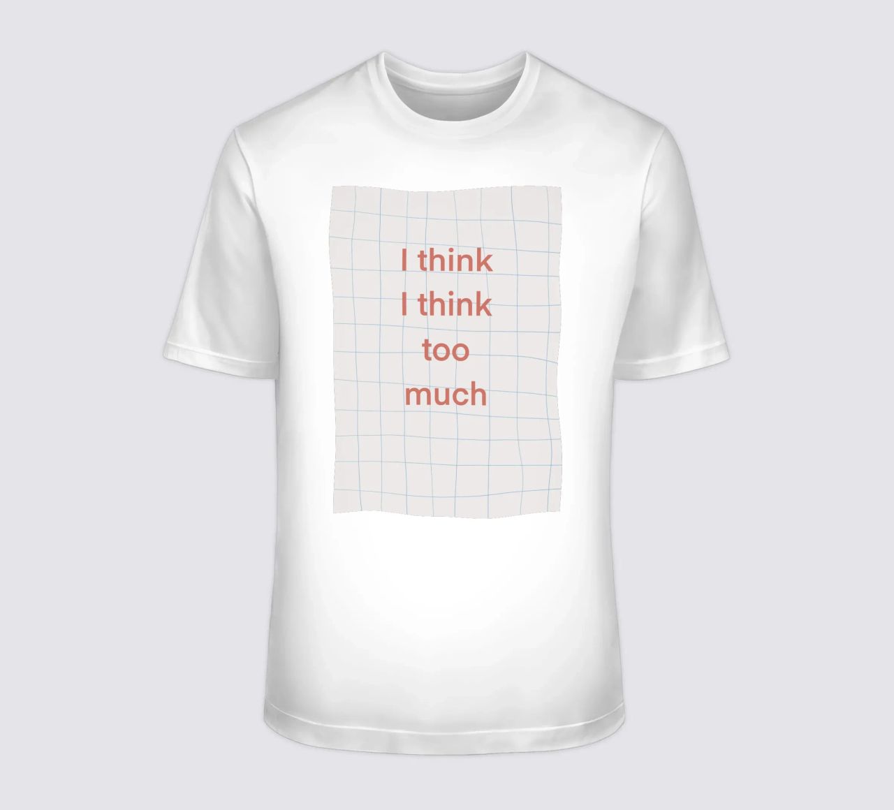 I think I think t-shirt da Studio ROSAGRAU