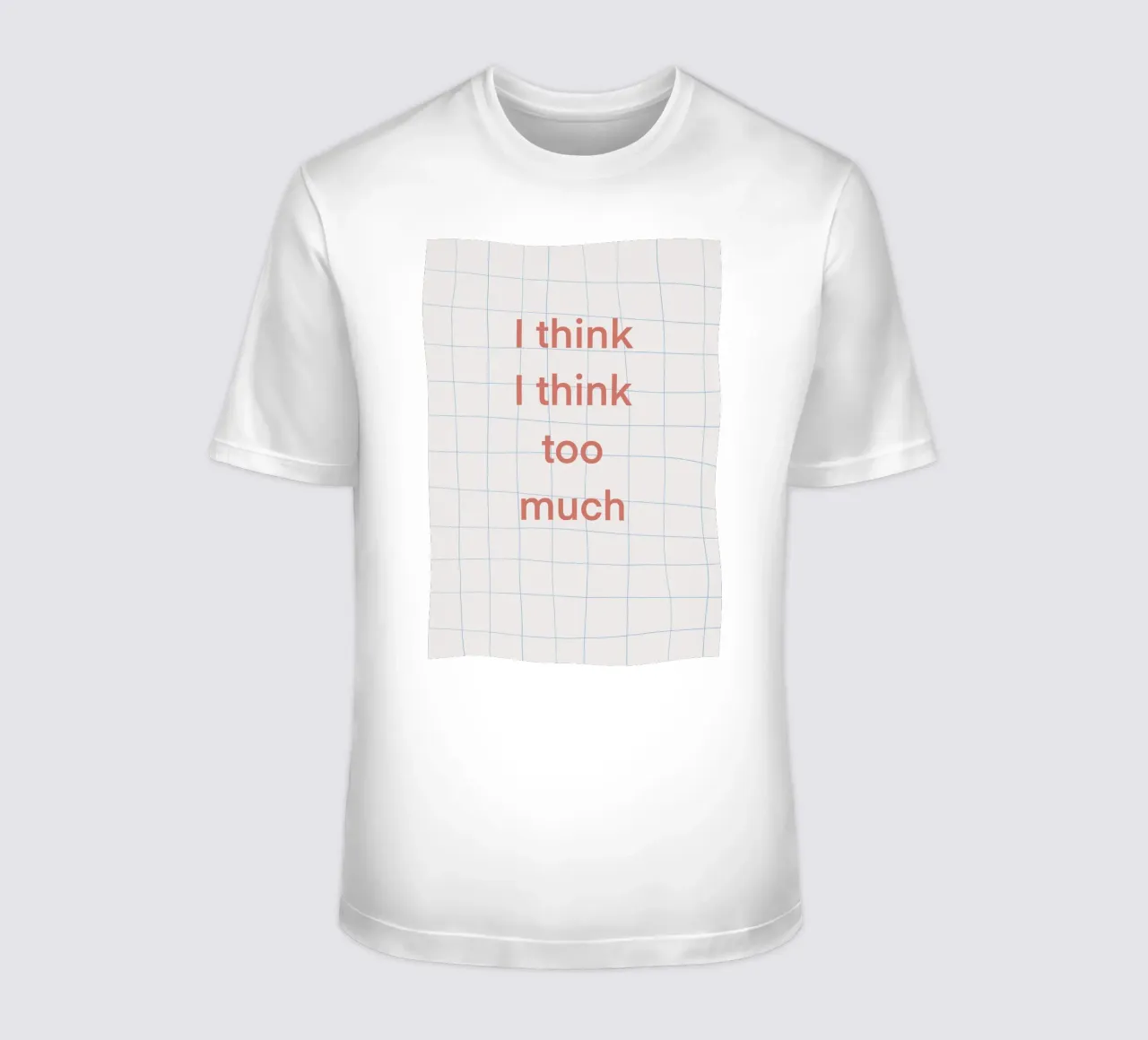 I think I think camiseta de Studio ROSAGRAU
