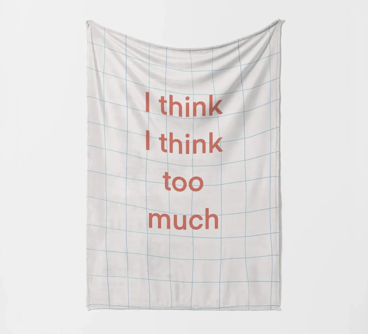 I think I think manta de franela de Studio ROSAGRAU