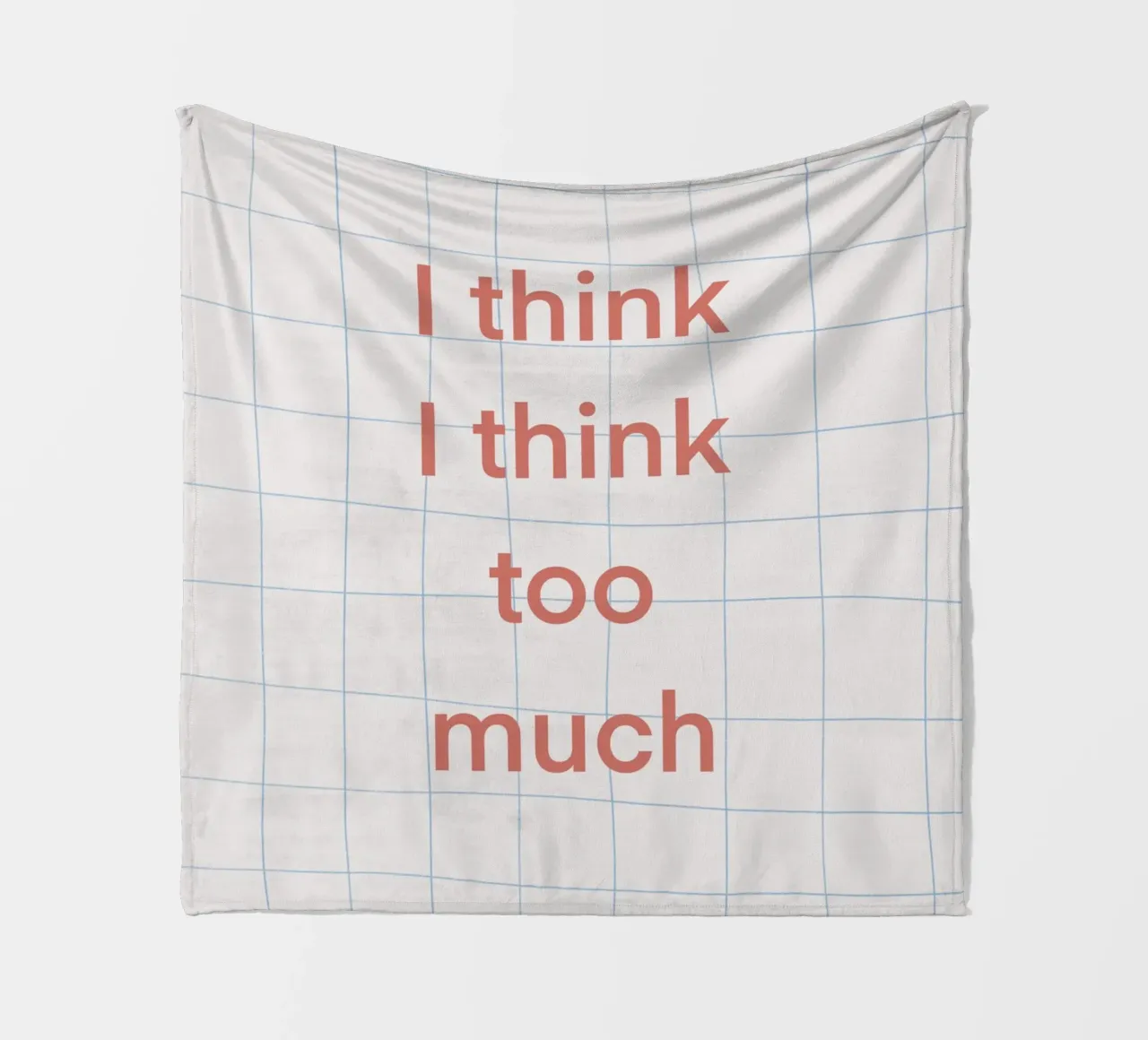 I think I think manta de franela de Studio ROSAGRAU