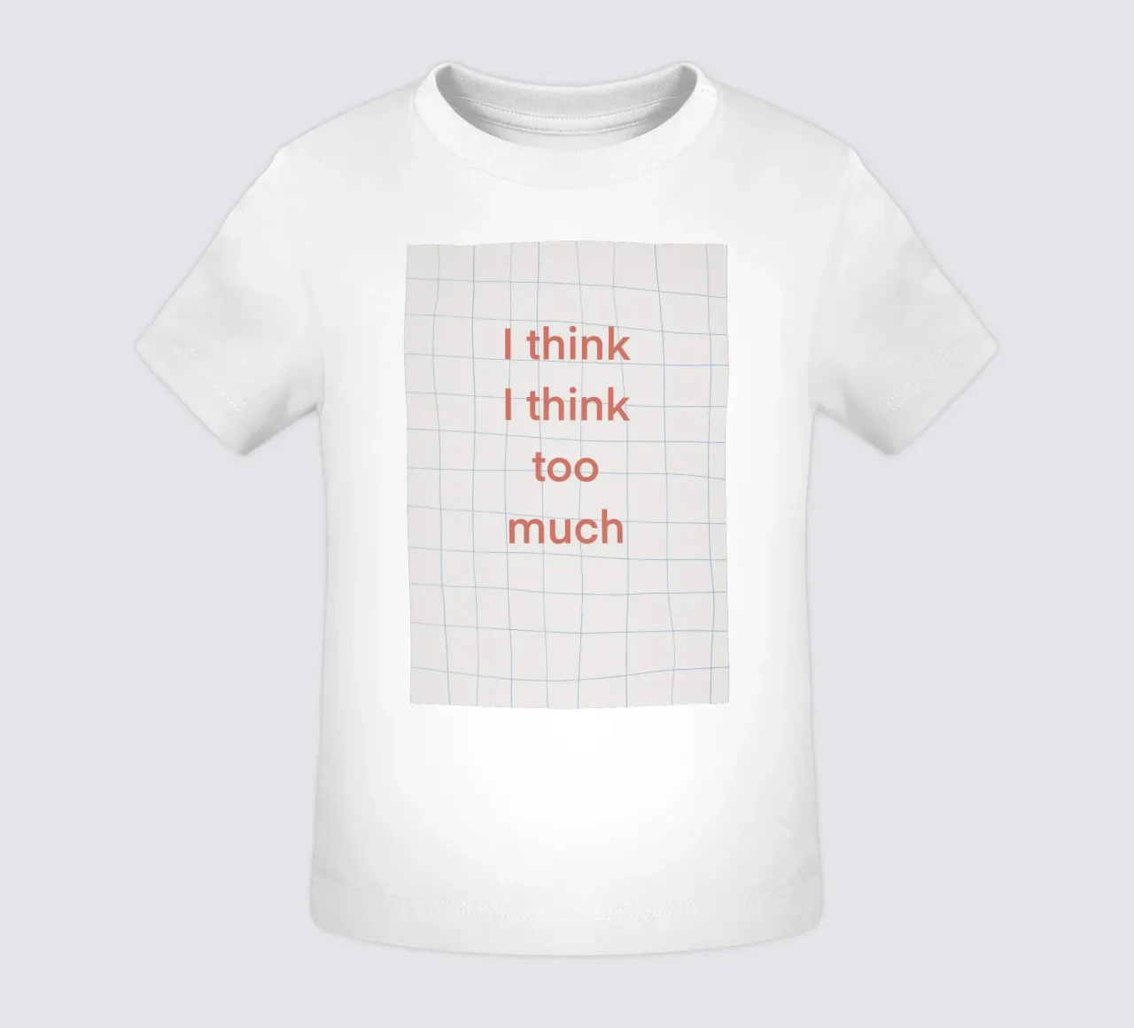 I think I think maglietta neonato da Studio ROSAGRAU