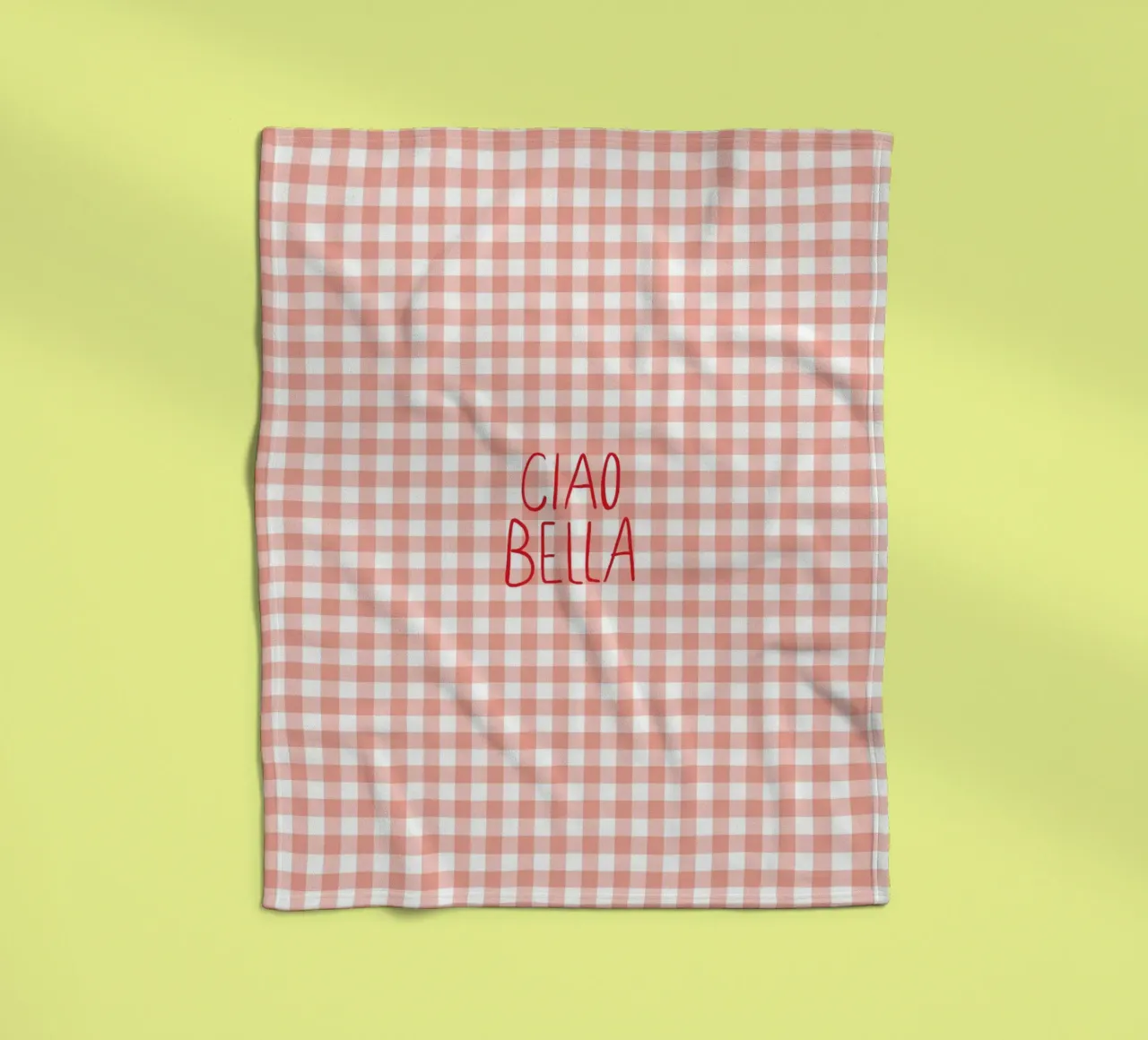 Ciao Bella coperta in pile da Studio ROSAGRAU