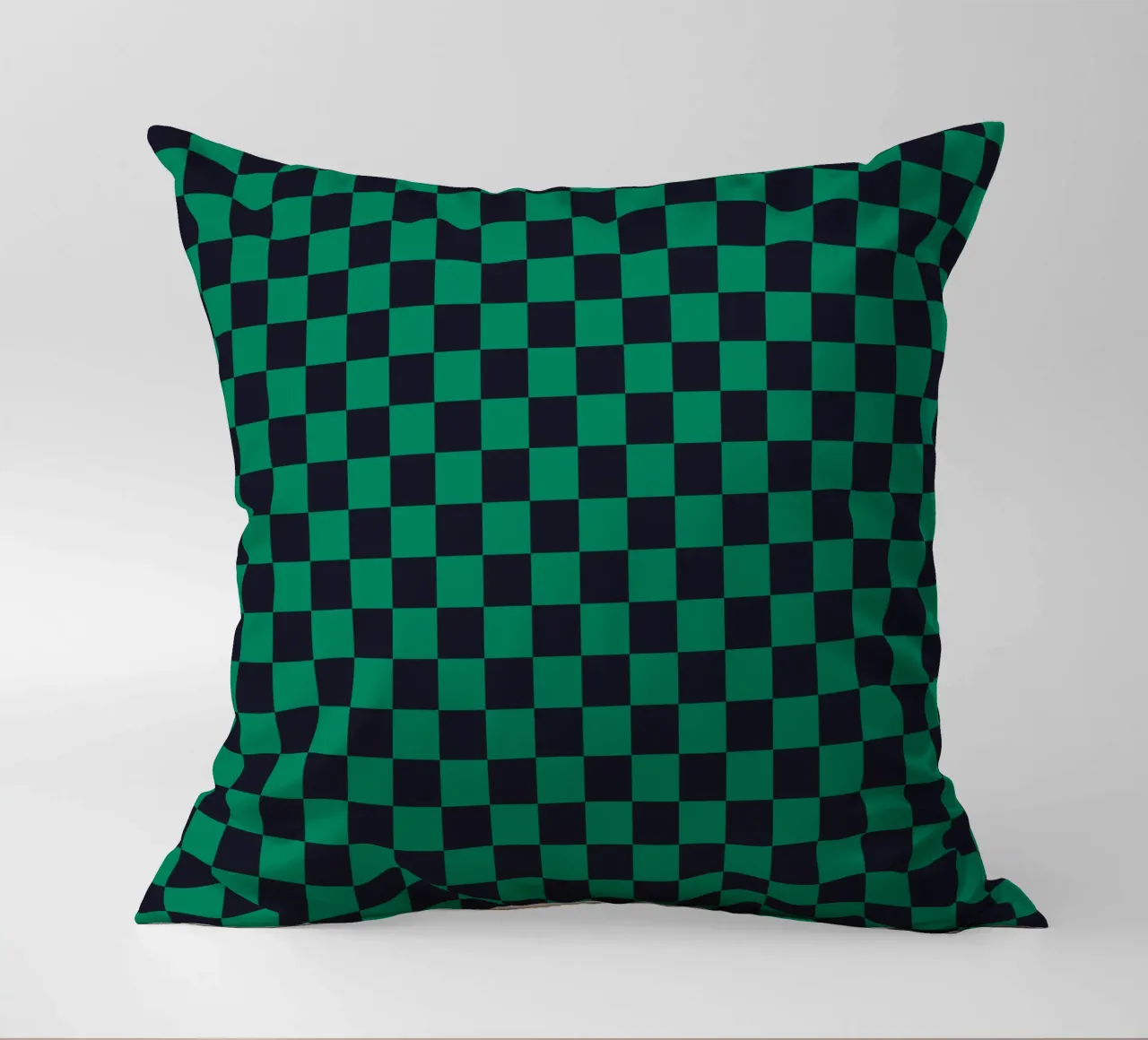 Check Green cuscino da Studio ROSAGRAU