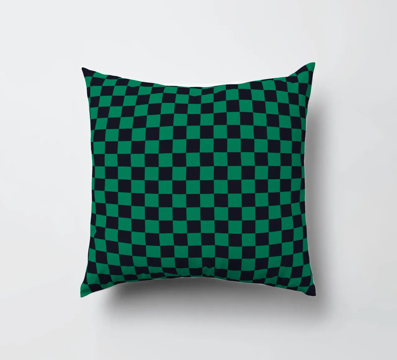 Check Green cuscino da Studio ROSAGRAU