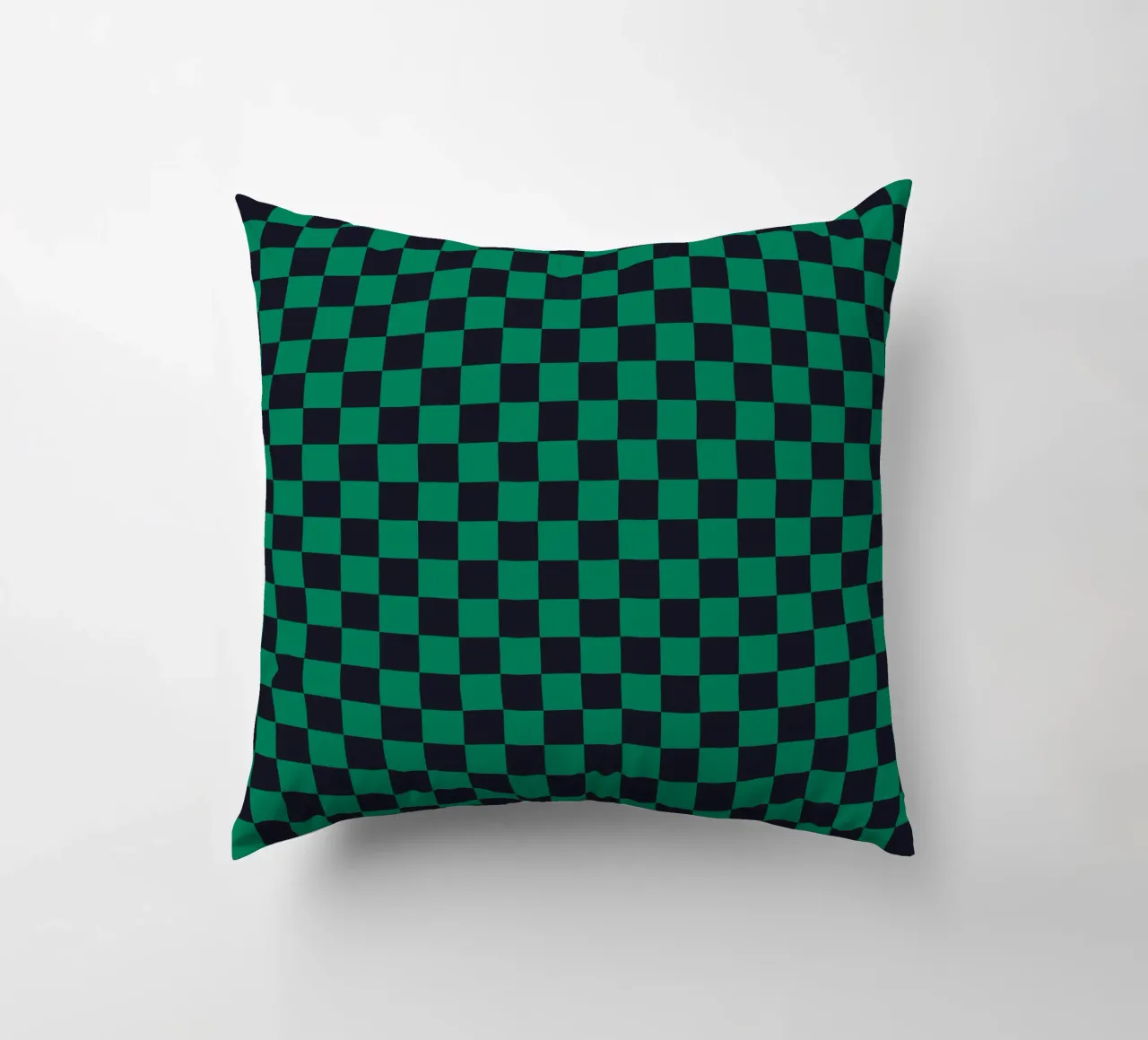 Check Green cuscino da Studio ROSAGRAU