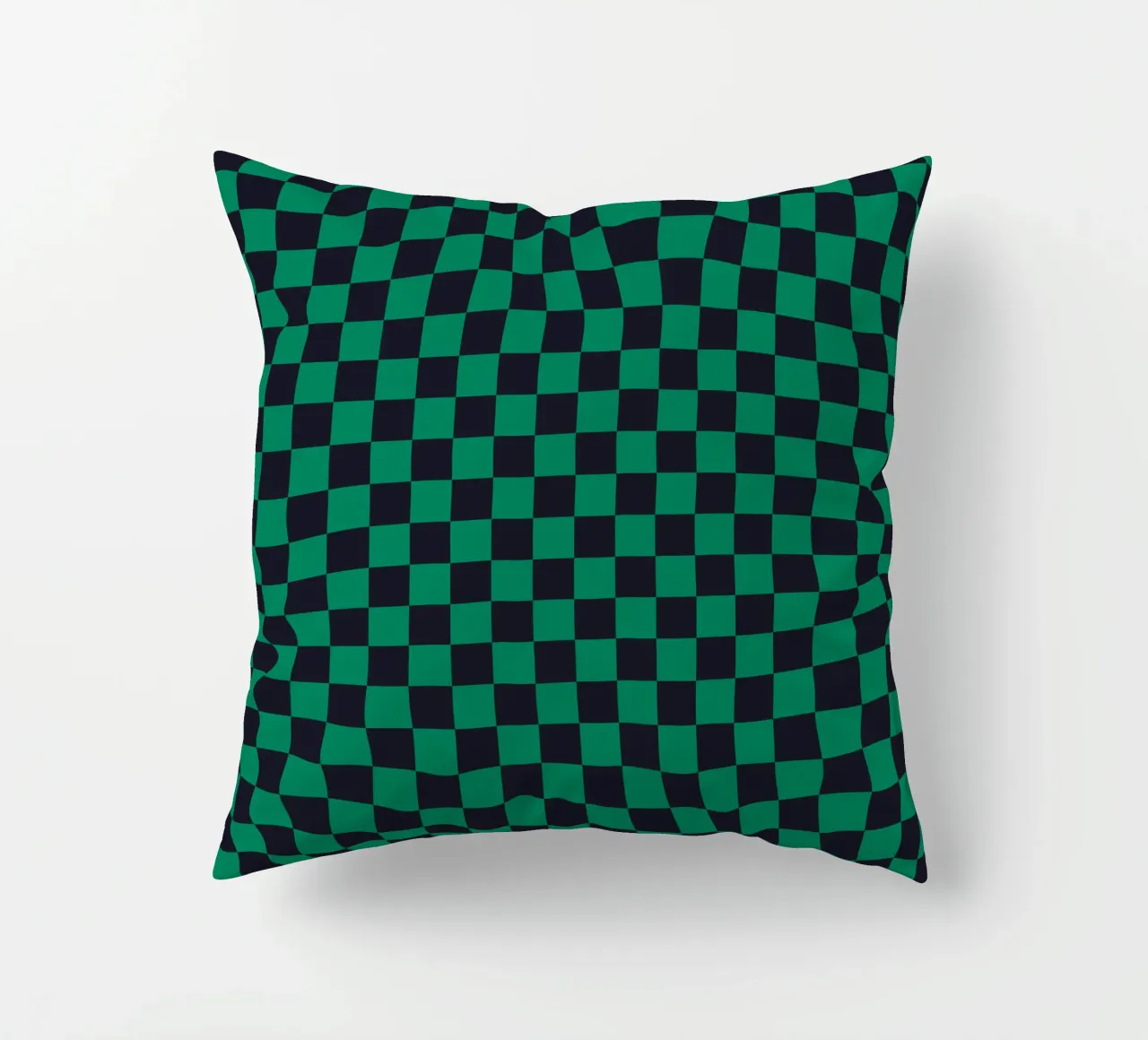 Check Green cuscino da Studio ROSAGRAU