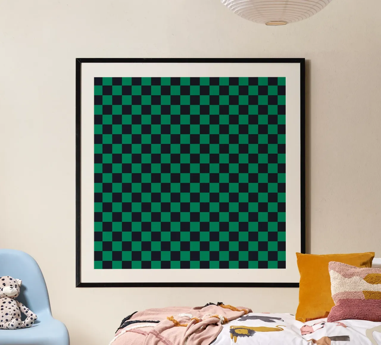 Check Green poster da Studio ROSAGRAU