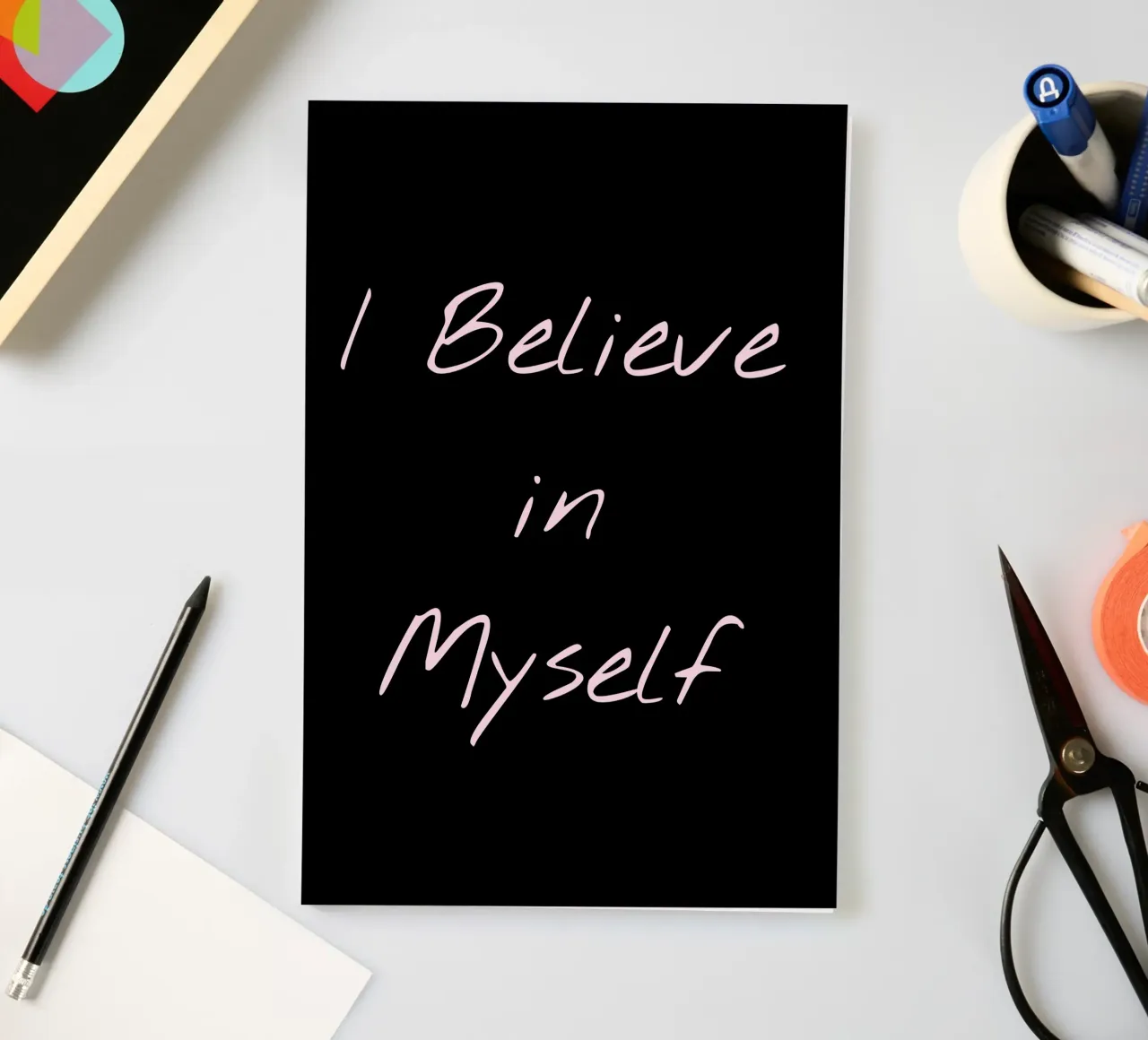 I believe in myself notebook by Léa Lefebvre Photography