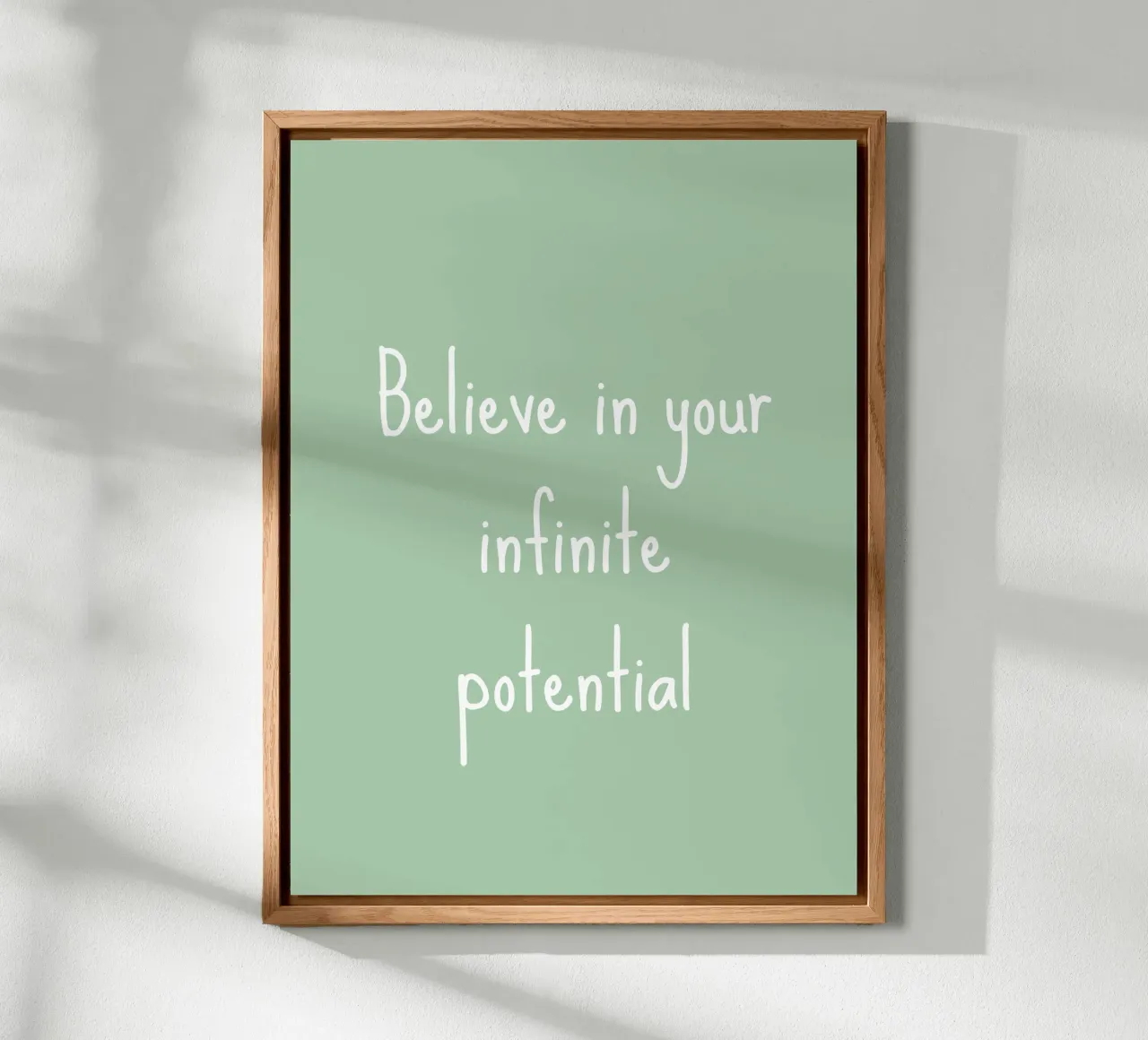 Believe in your infinite potential alu-dibond by Léa Lefebvre Photography
