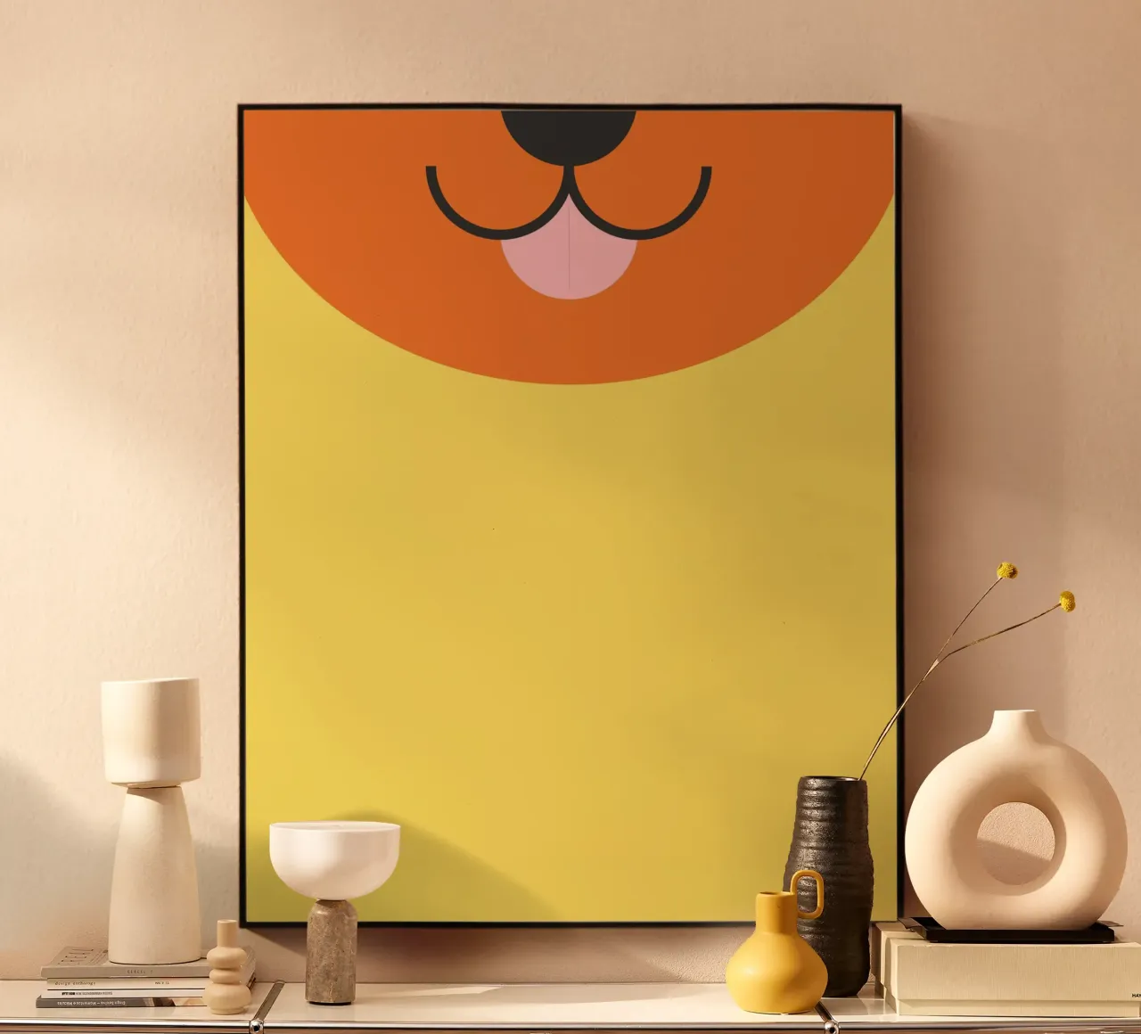 Dog background plexiglass da galihstudio