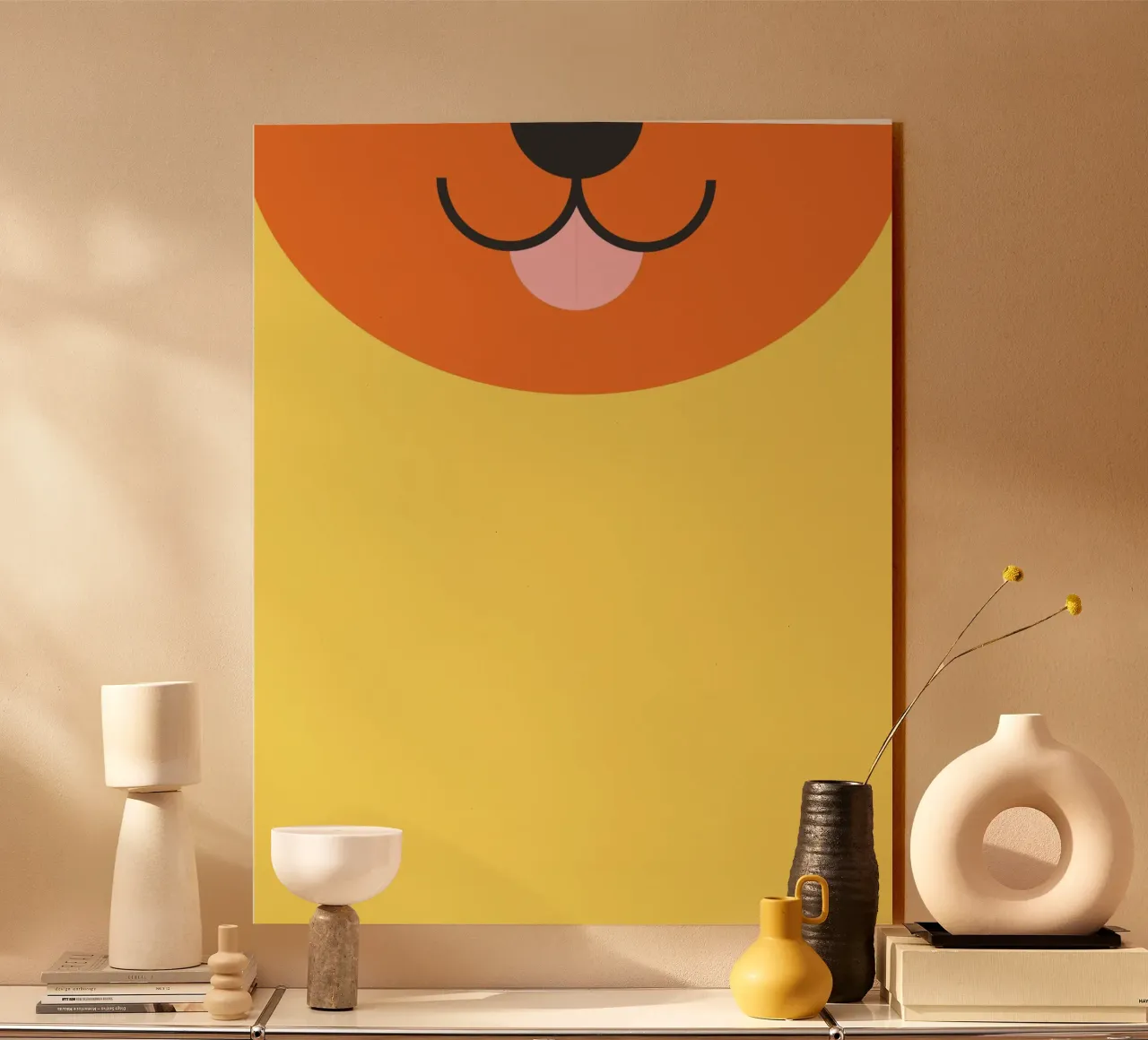 Dog background plexiglass da galihstudio