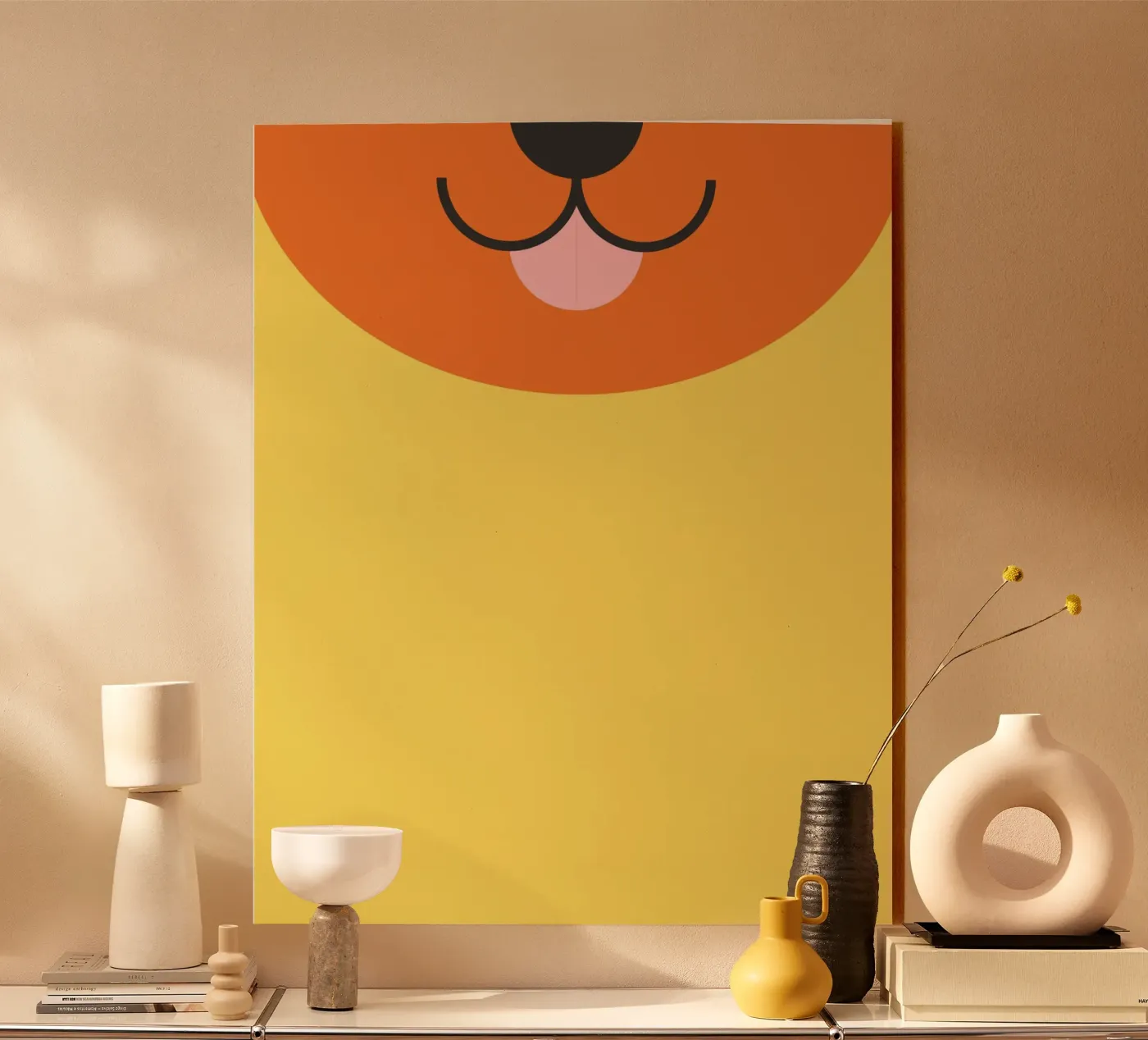 Dog background plexiglass da galihstudio