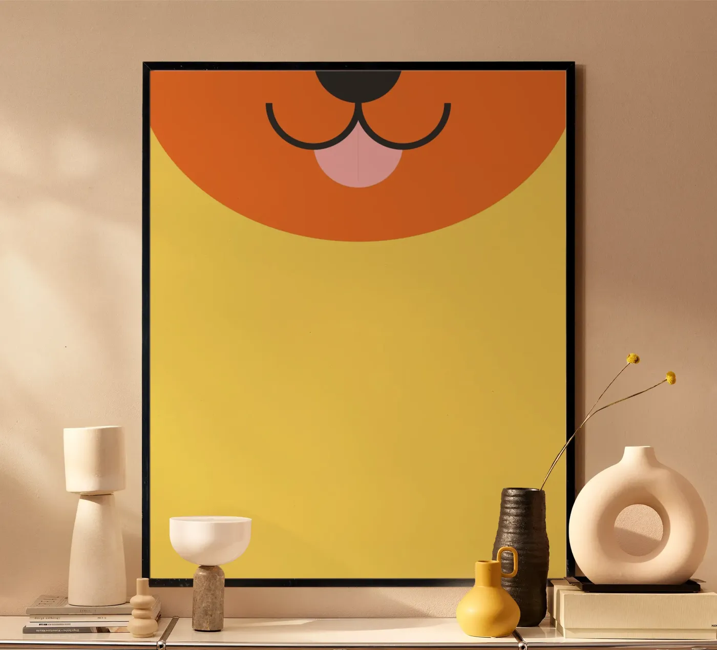 Dog background poster by galihstudio