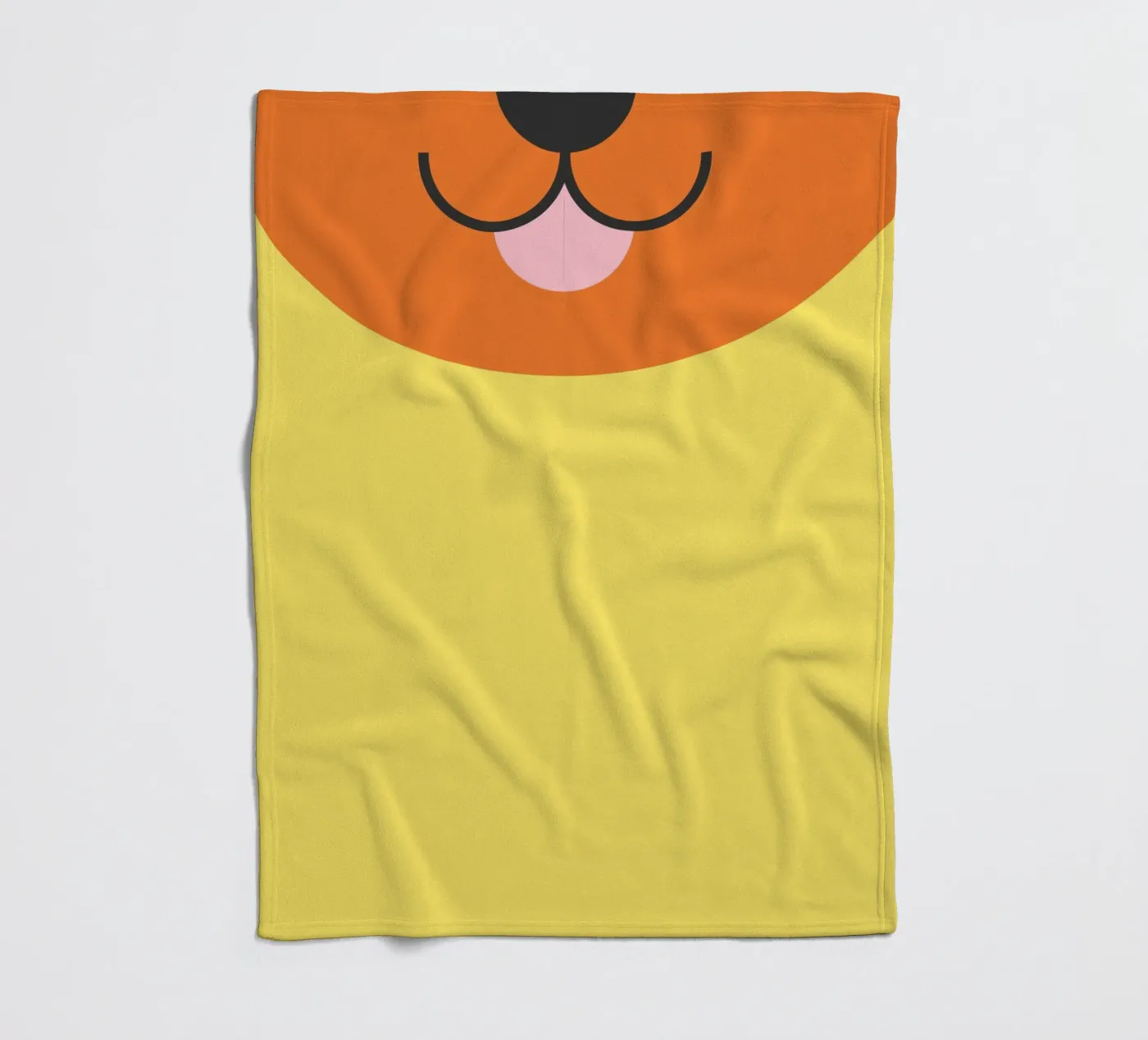 Dog background Fleecedecke von galihstudio