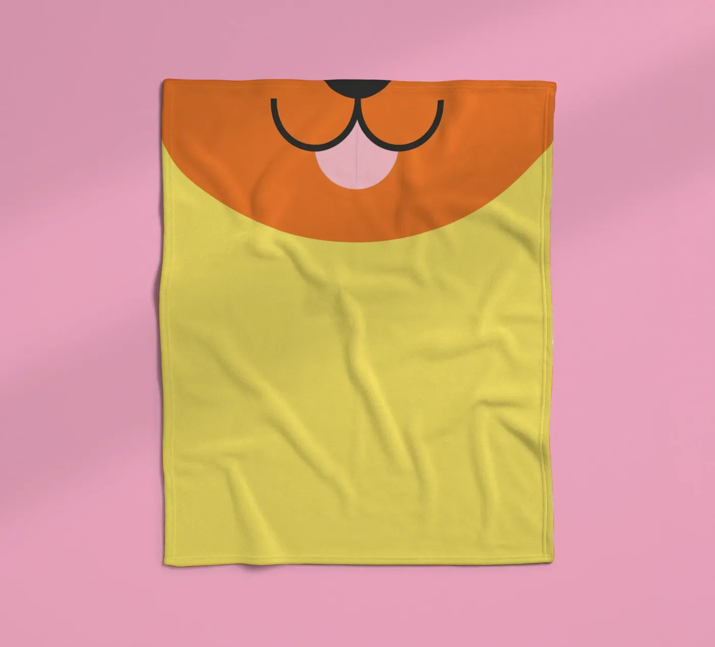 Dog background Fleecedecke von galihstudio
