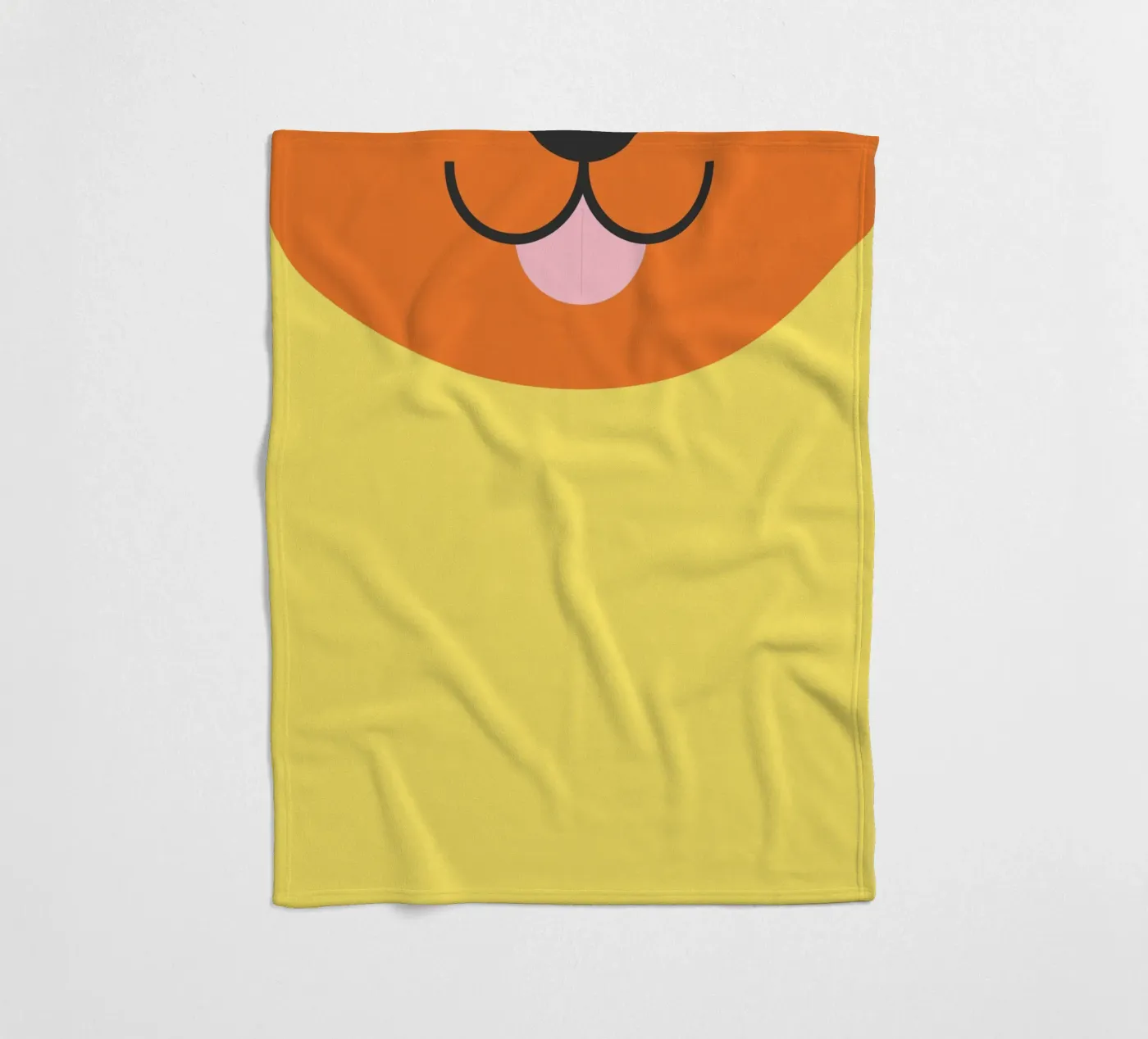 Dog background Fleecedecke von galihstudio