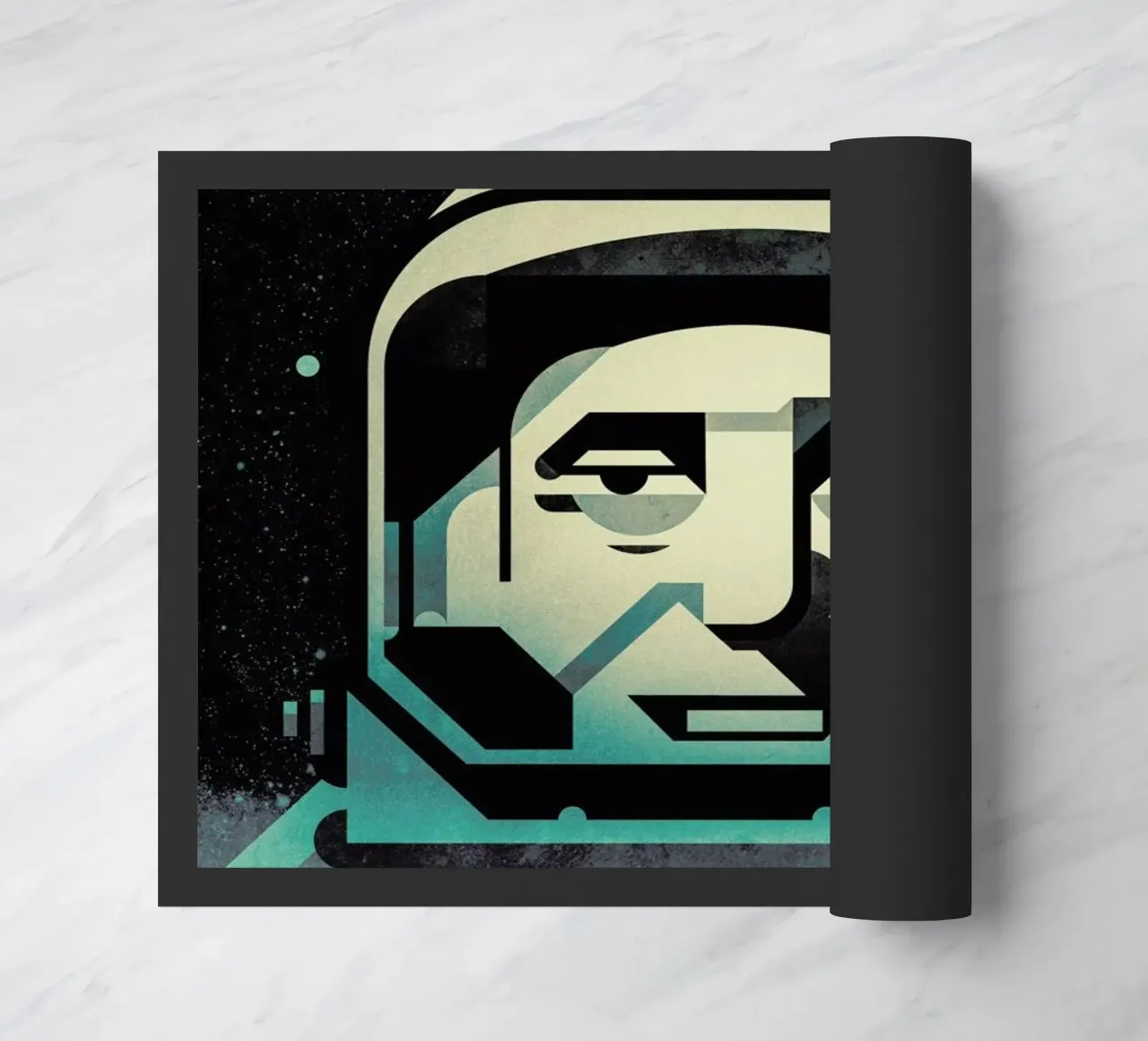 Mercury doormat by Antony Squizzato