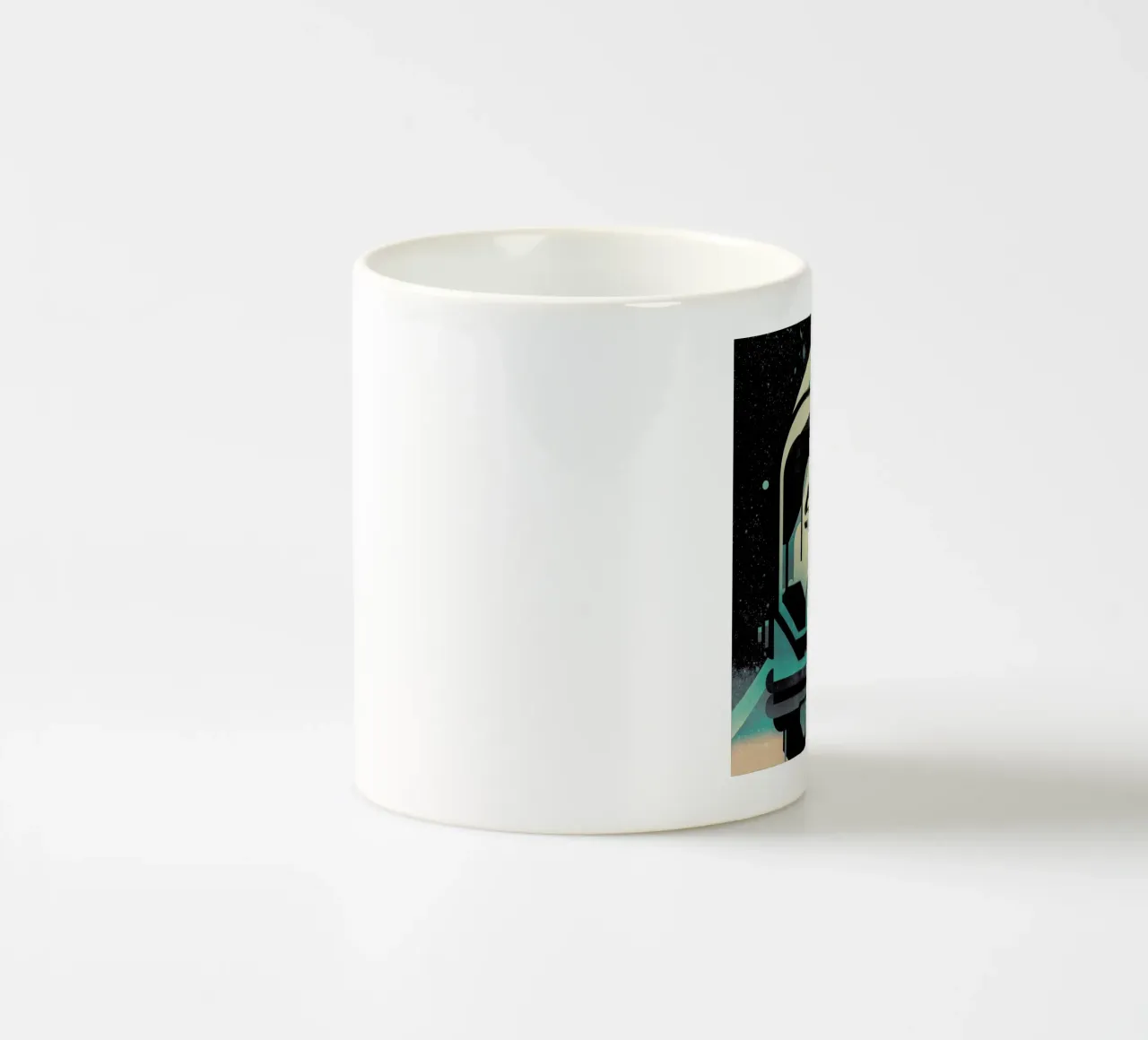 Mercury tazza in ceramica da Antony Squizzato