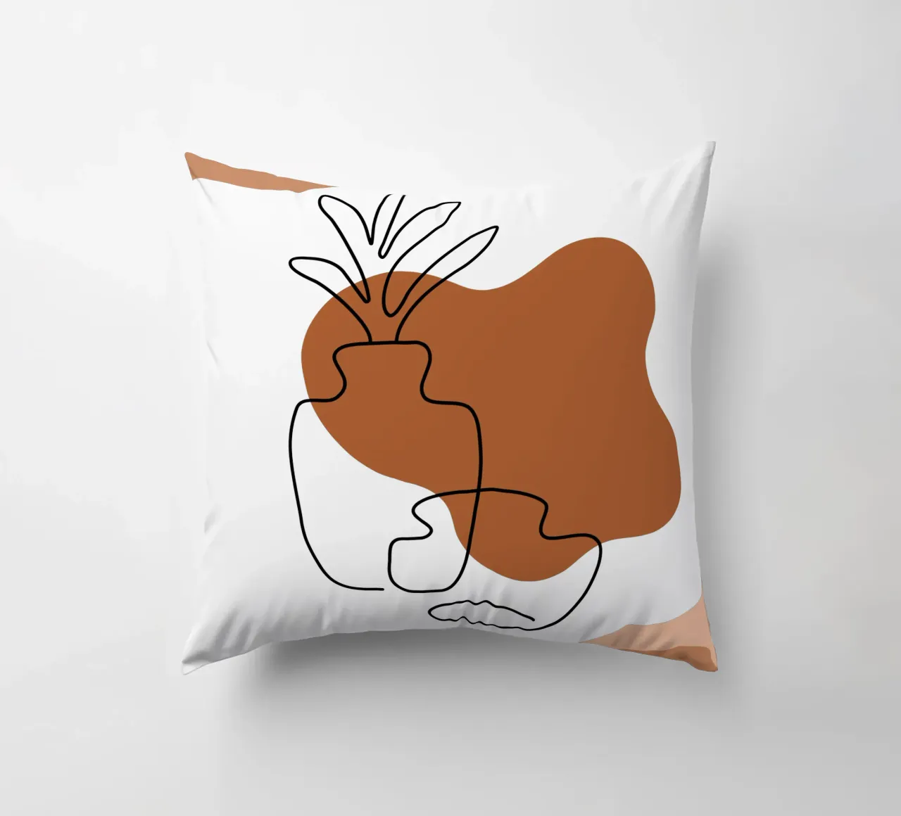Fiori boho semplici e minimalisti cuscino da YSV MINIMALIST