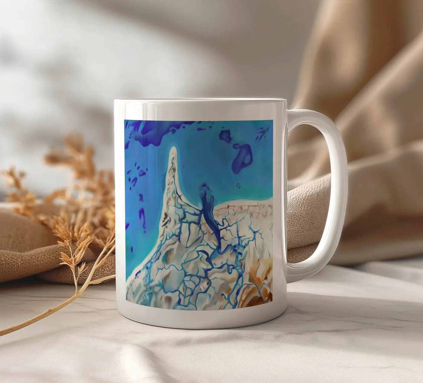 Bahamas ceramic mug by Antony Squizzato