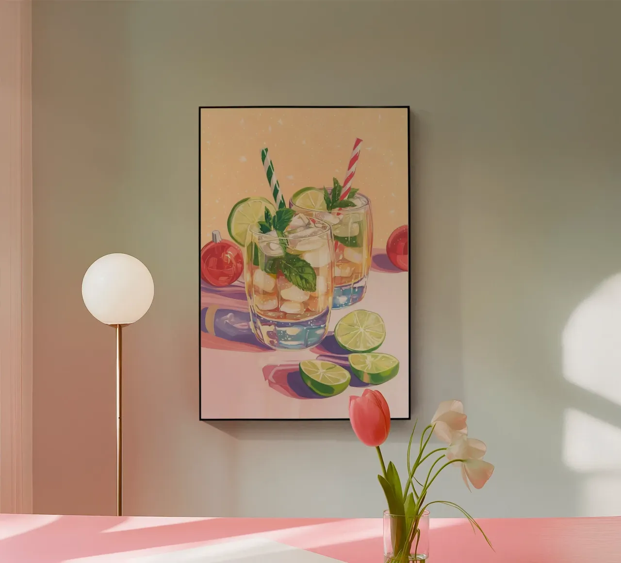 Bevanda Mojito plexiglass da Melloi Art Print