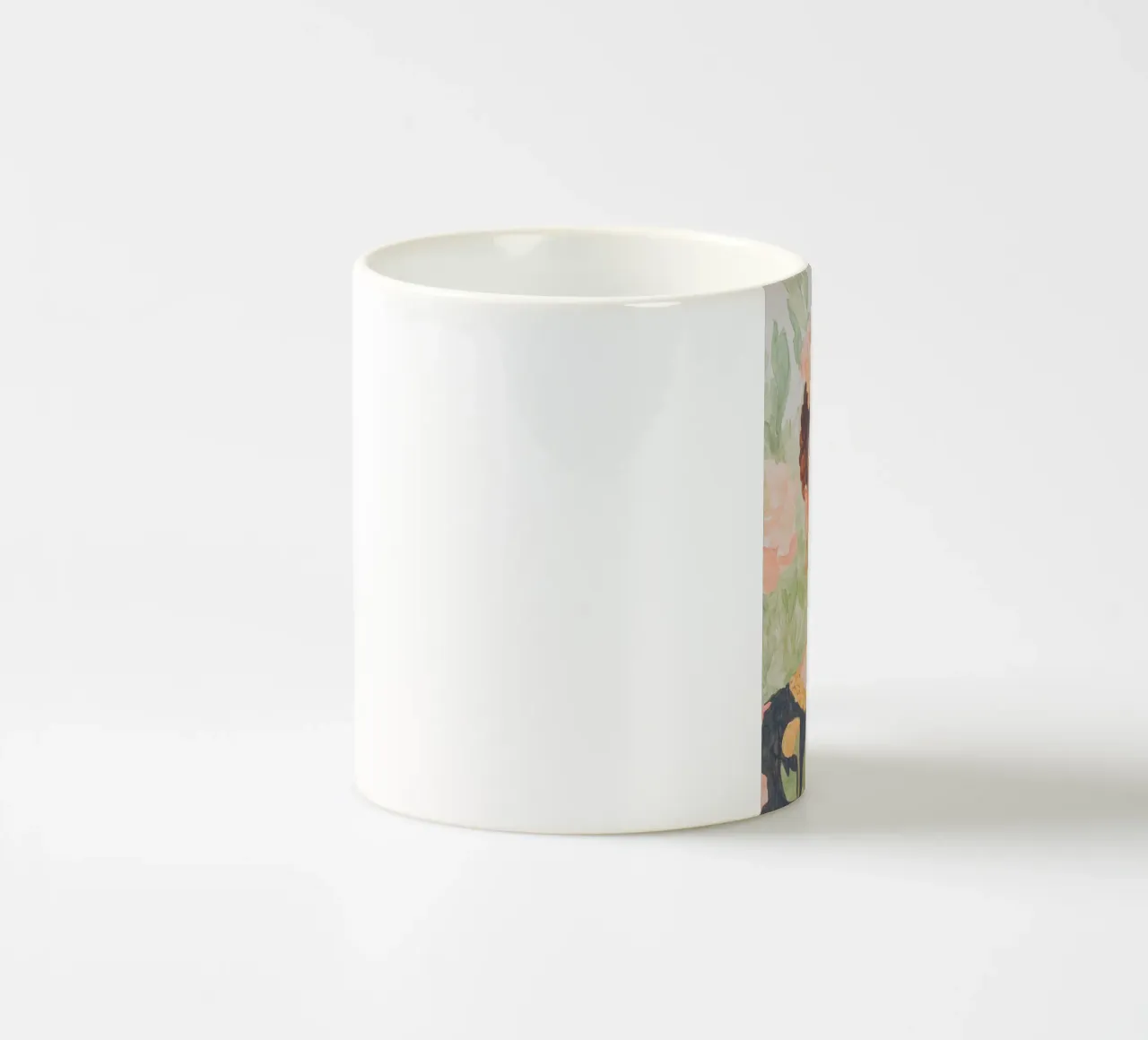 Ritratto di Frida tazza in ceramica da Melloi Art Print