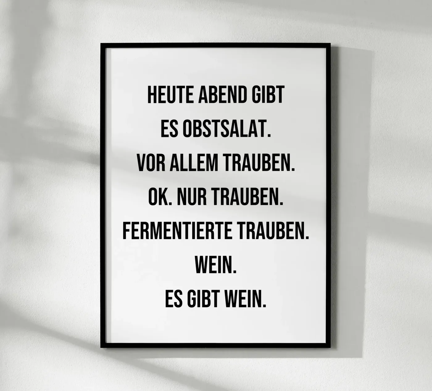 Obstsalat poster da BAINAI QUOTES