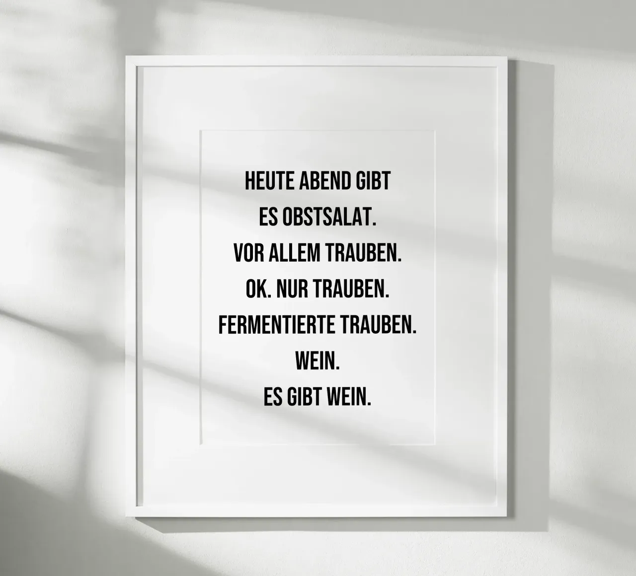 Obstsalat poster da BAINAI QUOTES