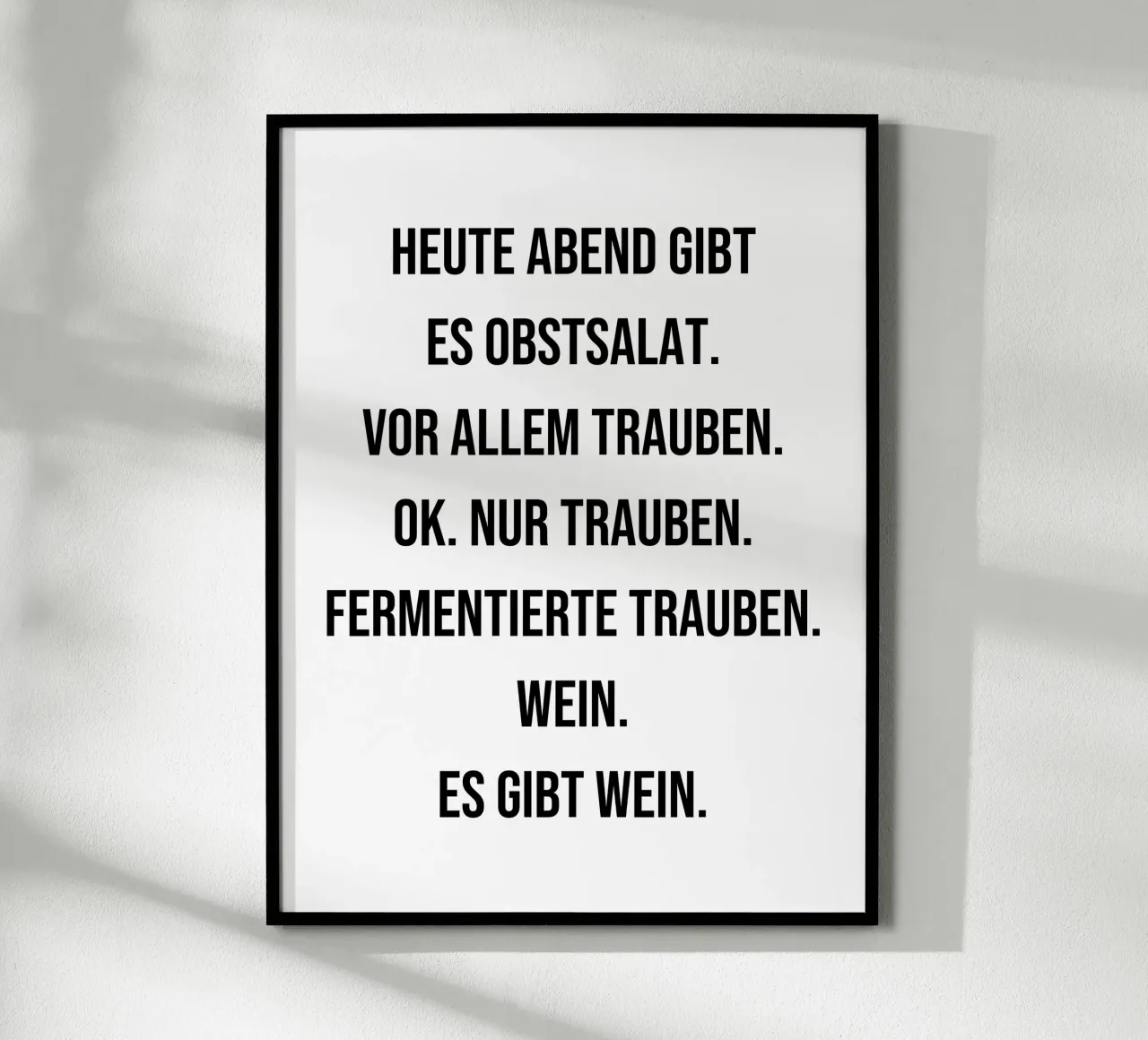 Obstsalat poster da BAINAI QUOTES