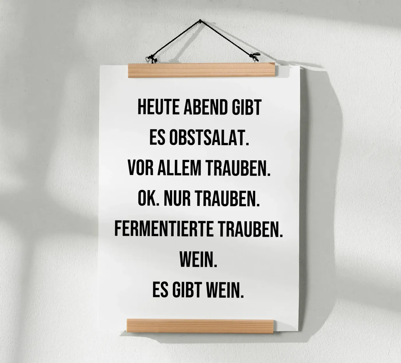 Obstsalat poster da BAINAI QUOTES