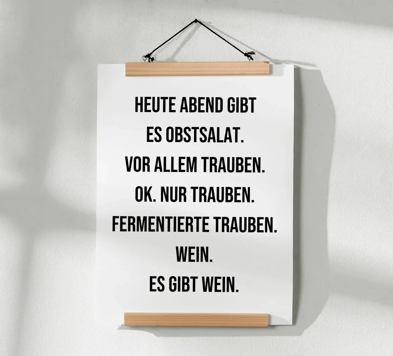 Obstsalat poster da BAINAI QUOTES