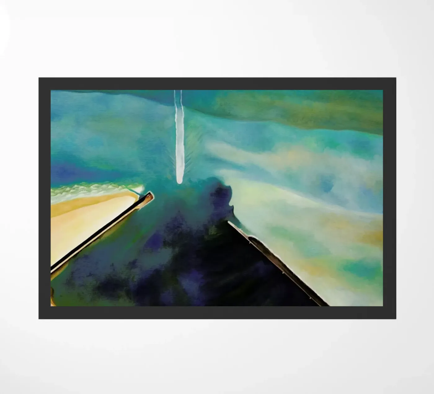 Dunkerque doormat by Antony Squizzato