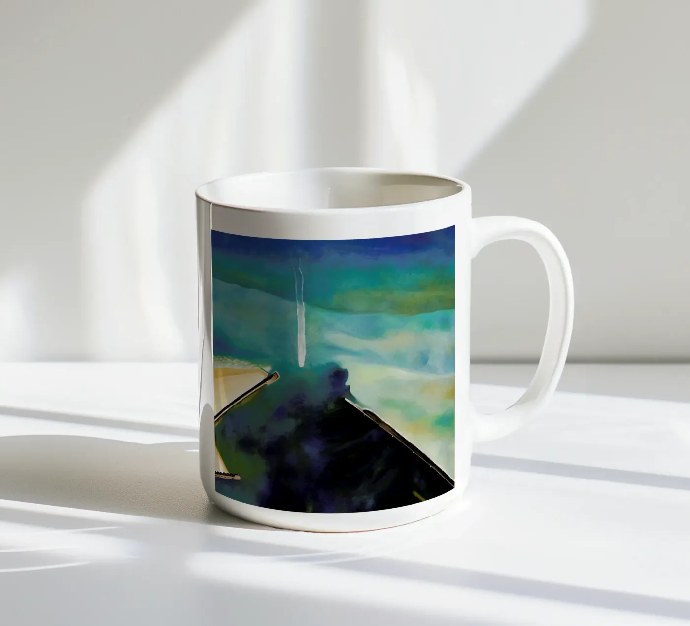 Dunkerque ceramic mug by Antony Squizzato