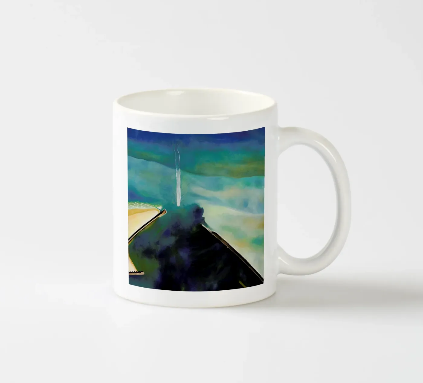 Dunkerque ceramic mug by Antony Squizzato